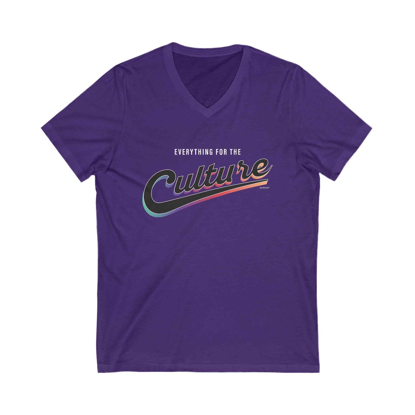 For The Culture Women's Premium V-neck T-shirt