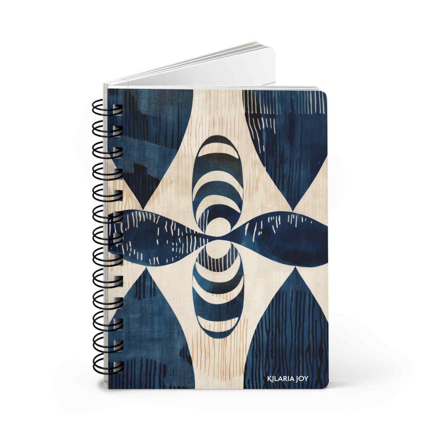 Africanized Blue Spiral Bound Journal