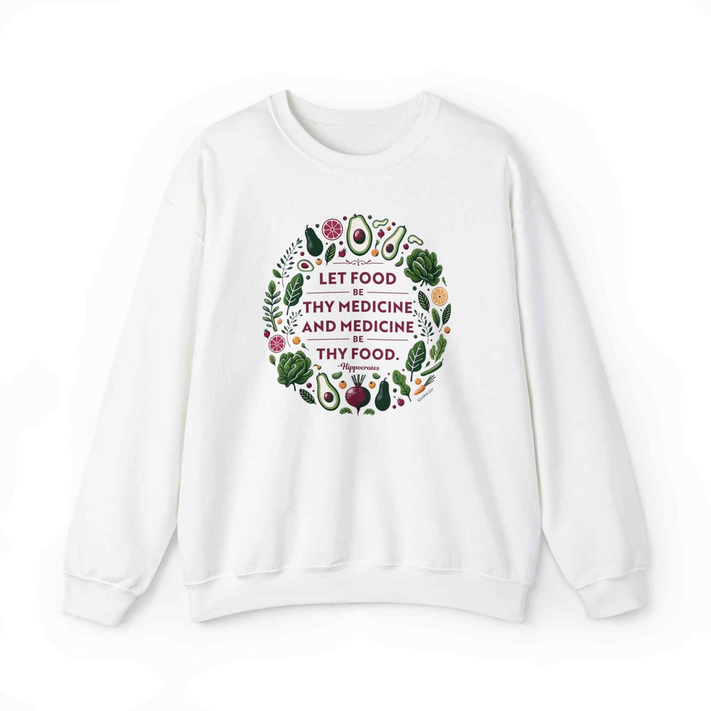 Food Be Thy Medicine Women's Classic Fit Sweatshirt