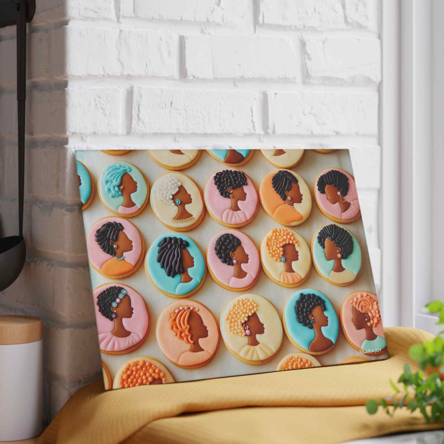 Profiles in Sisterhood Premium Glass Cutting Board