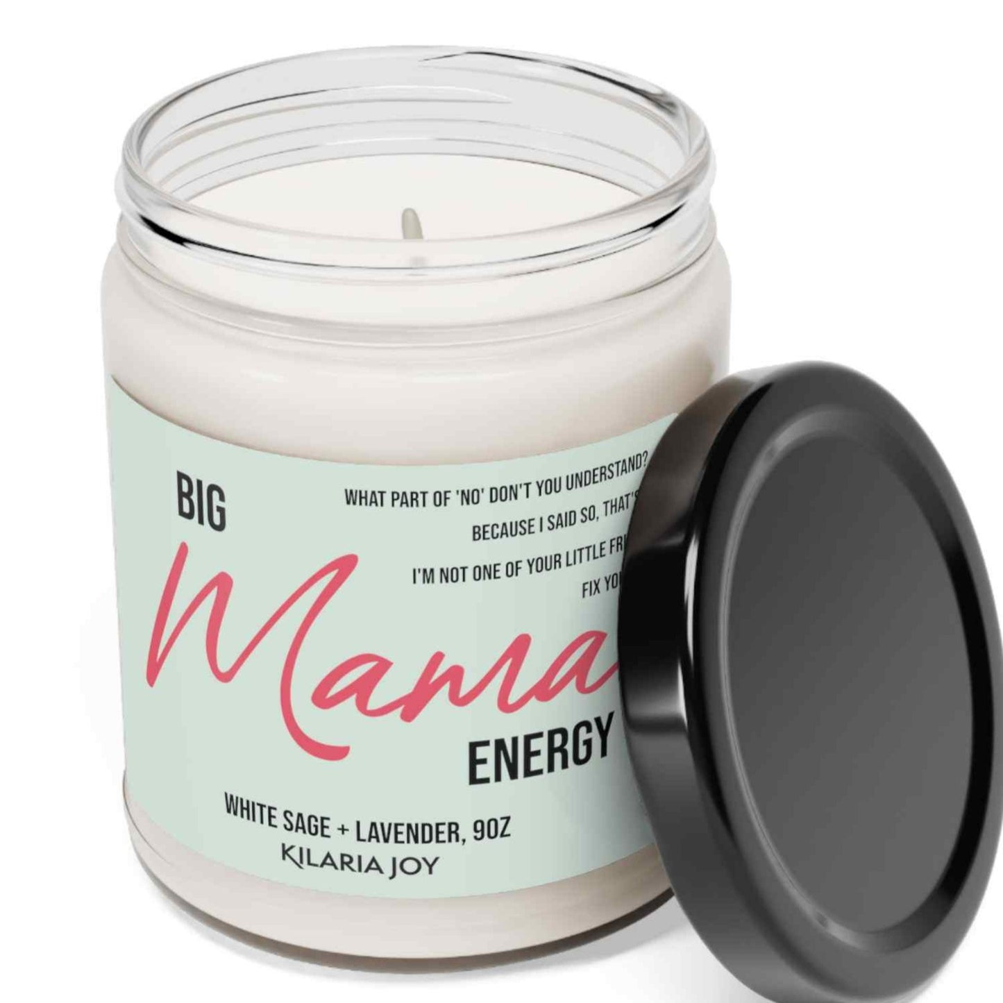 Big Mama Energy Scented Soy Candle, 9oz