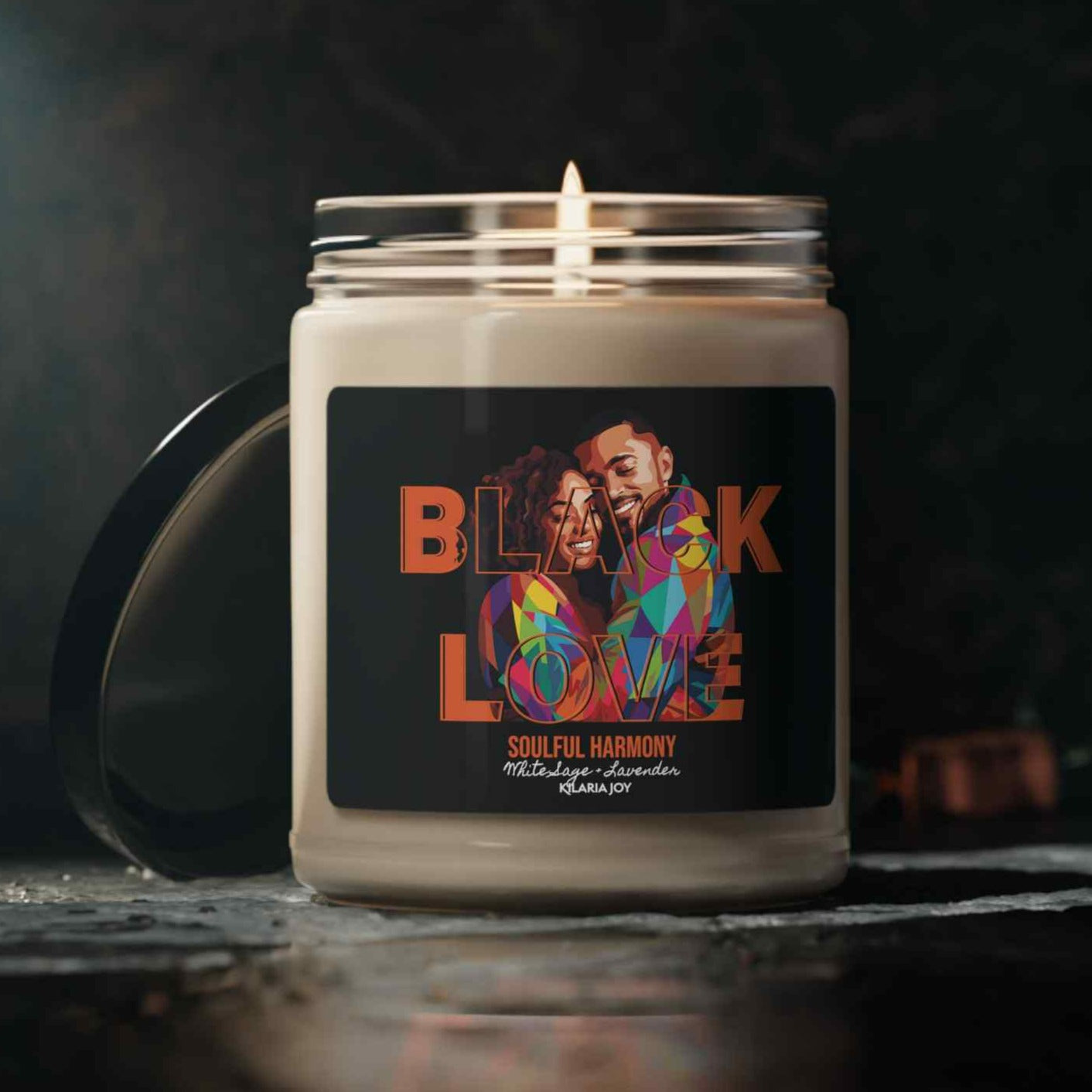 Caramel Cuddles - All Shades of Love - Scented Soy Candle, 9oz