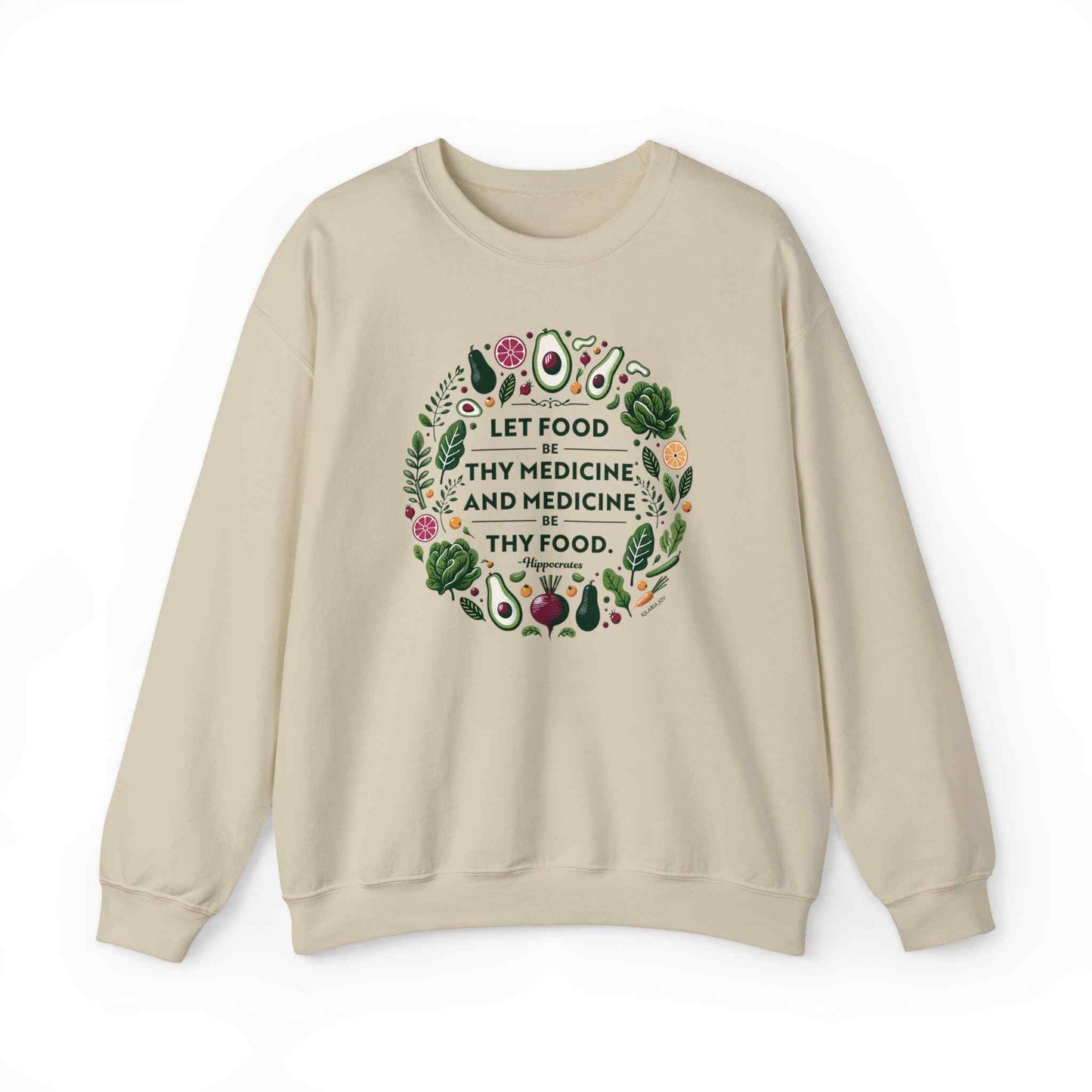 Food Be Thy Medicine Men's Classic Fit Sweatshirt
