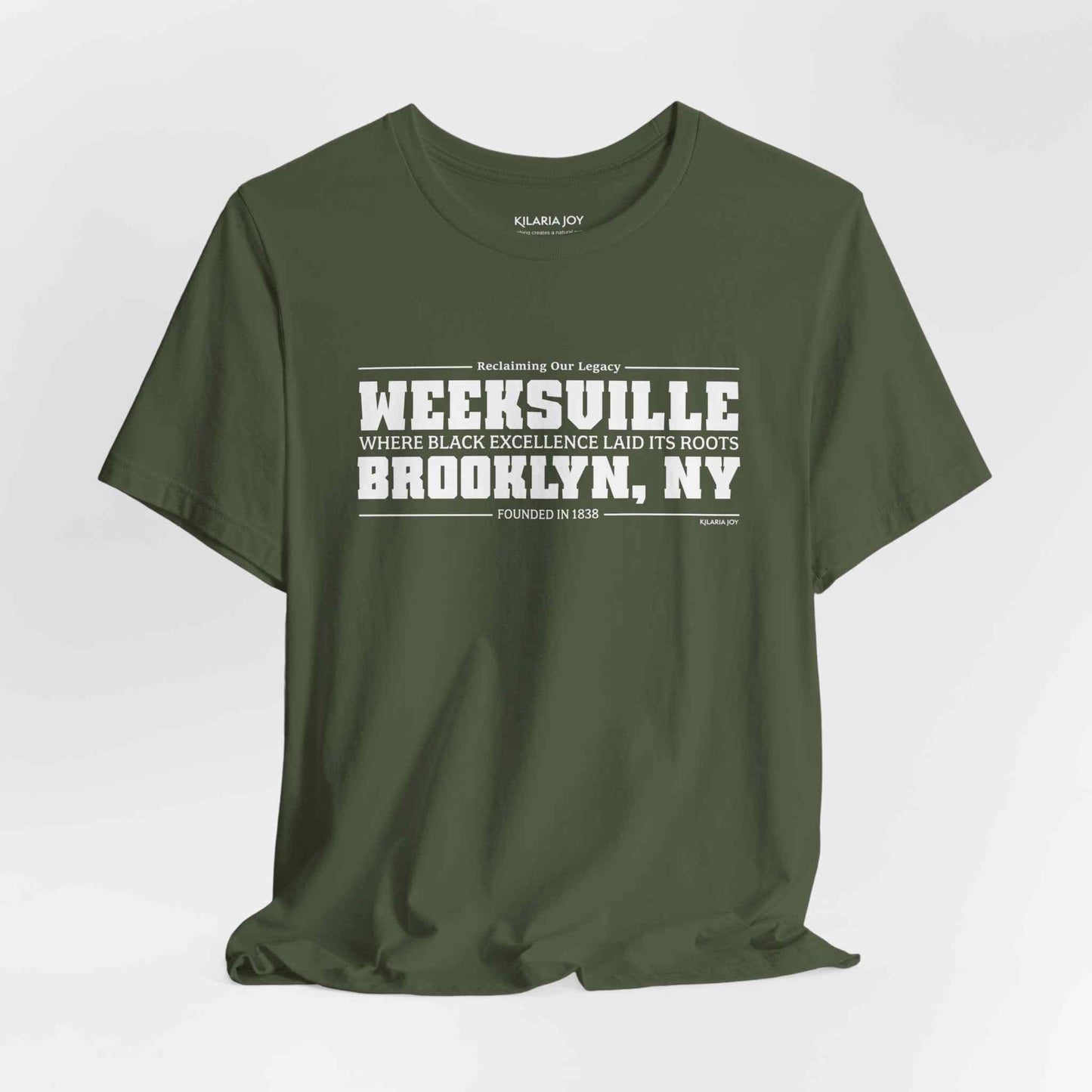 Weeksville Men's Classic Modern Fit T-Shirt