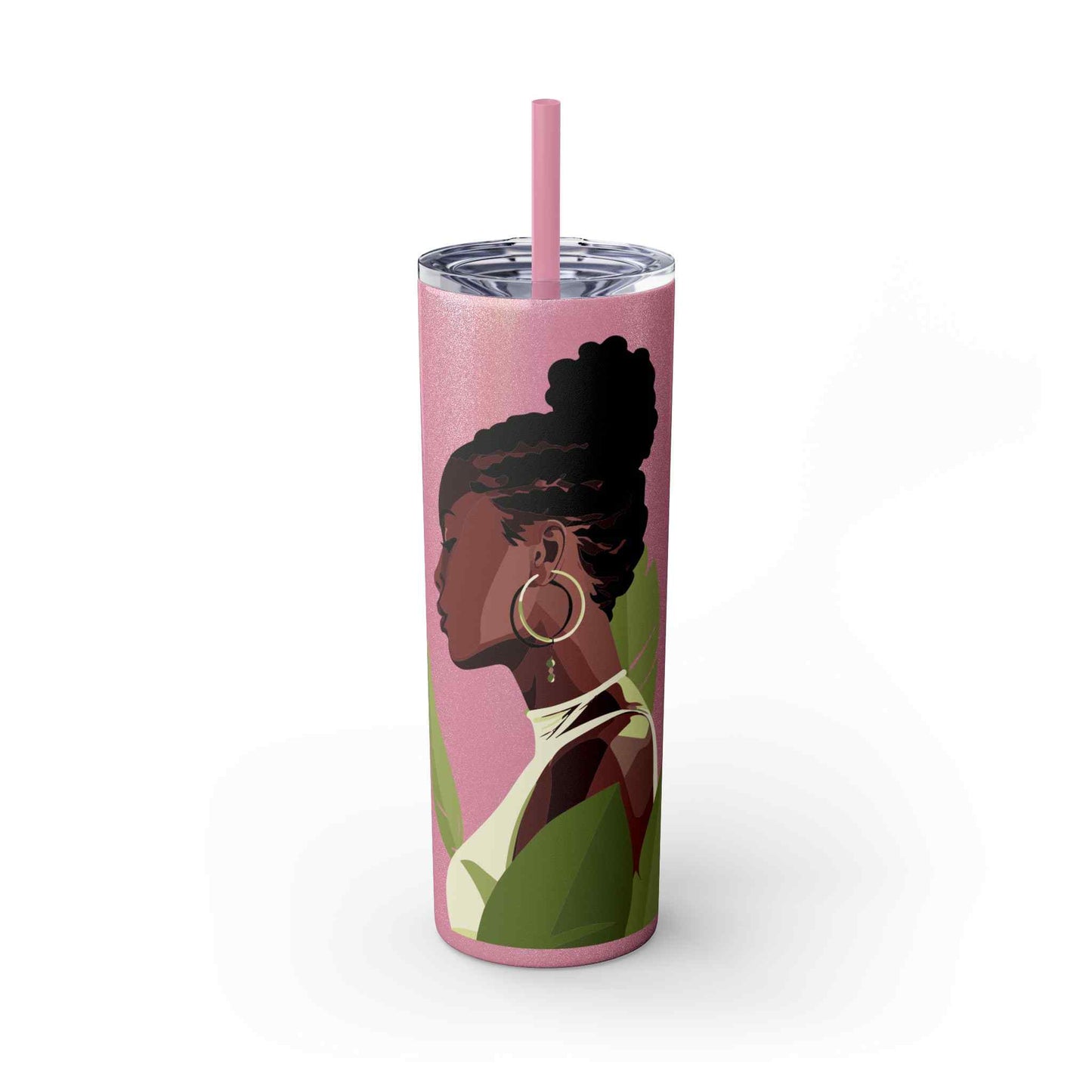 Soft Solace Skinny Tumbler with Straw, 20oz