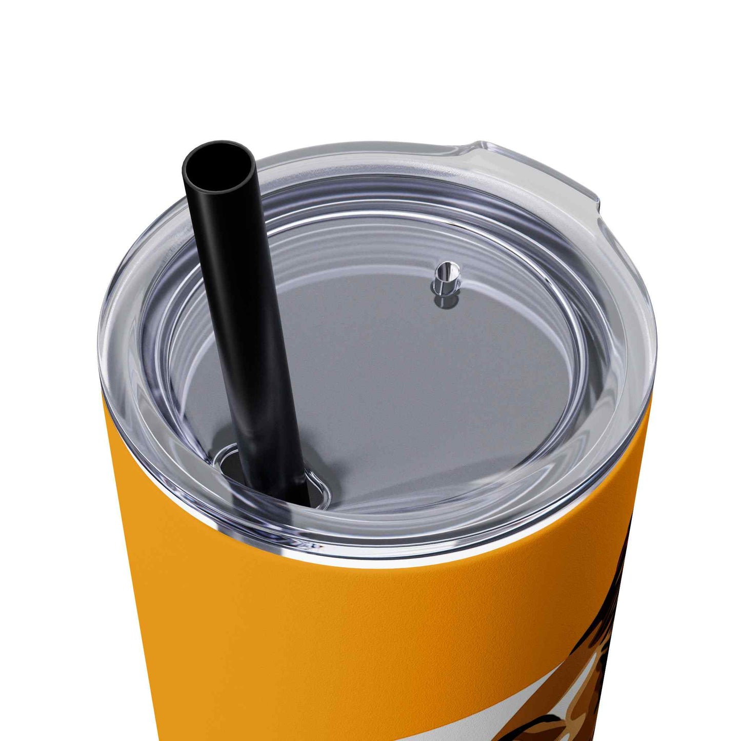Chroma Tranquility Skinny Tumbler with Straw, 20oz
