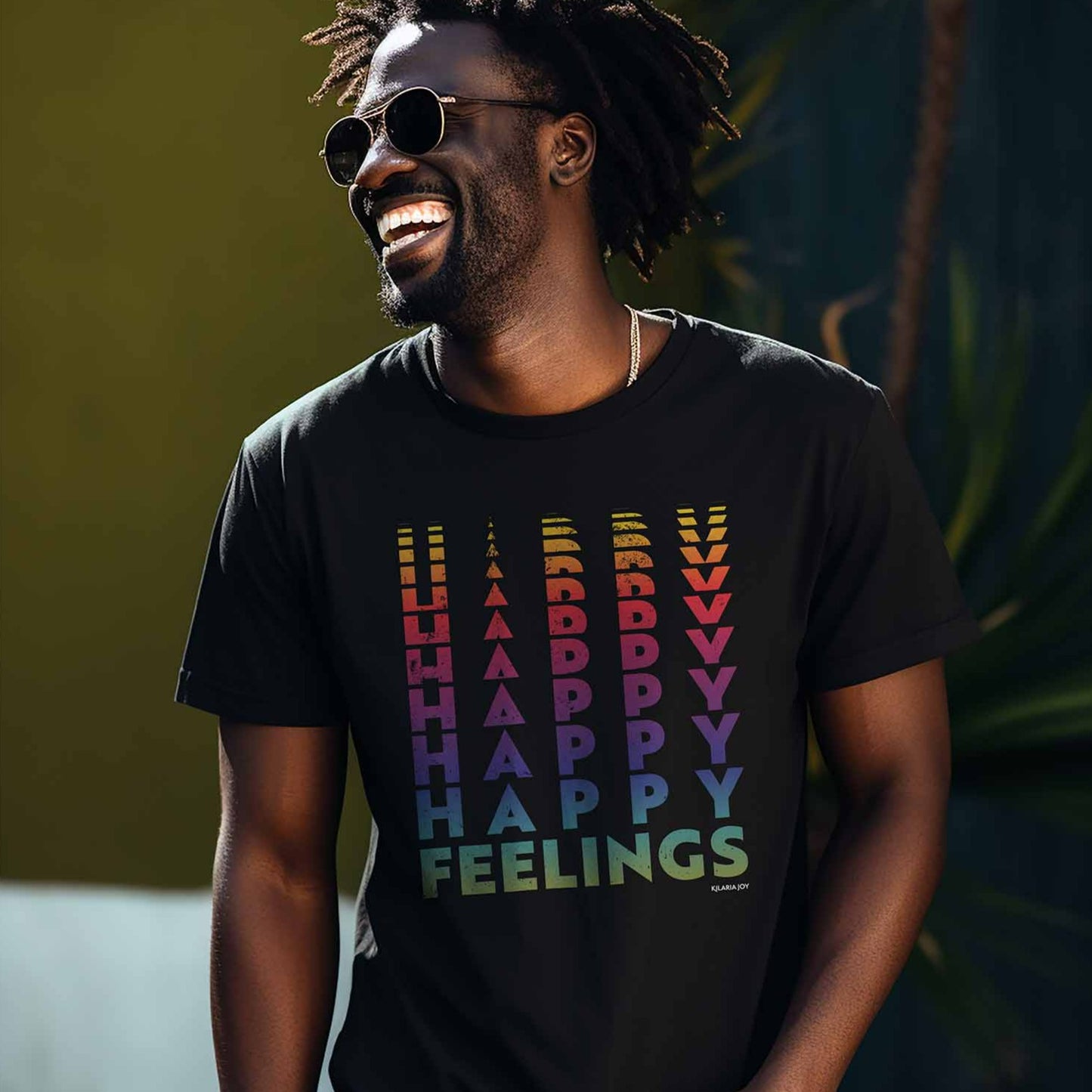 Happy Feelings Men's Classic Modern Fit T-Shirt