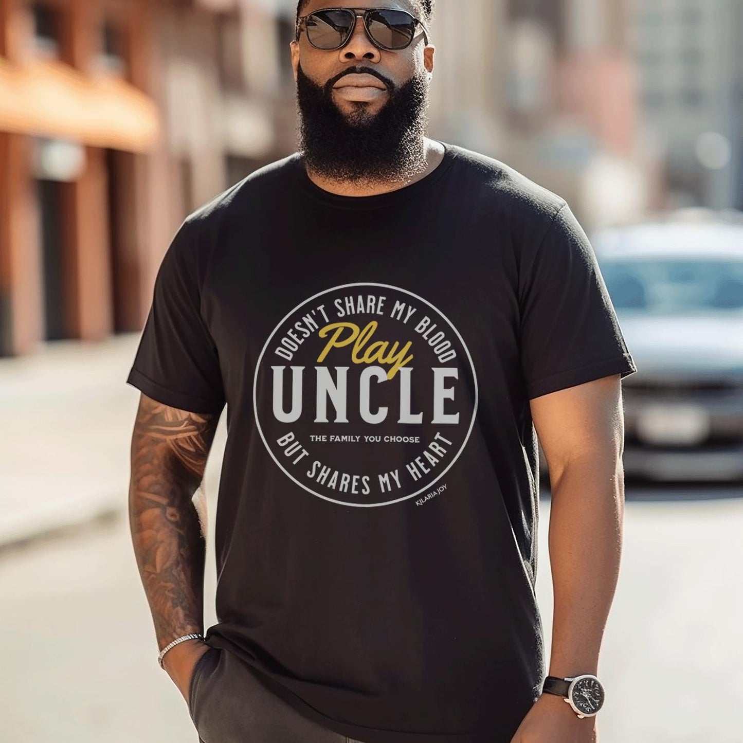 Play Uncle Men's Classic Modern Fit T-Shirt