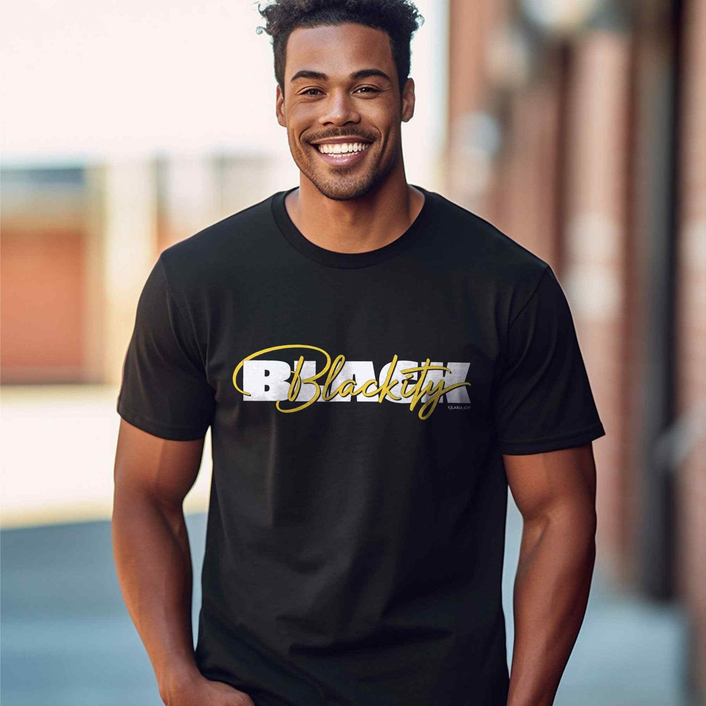 Blackity Black Men's Classic Modern Fit T-Shirt