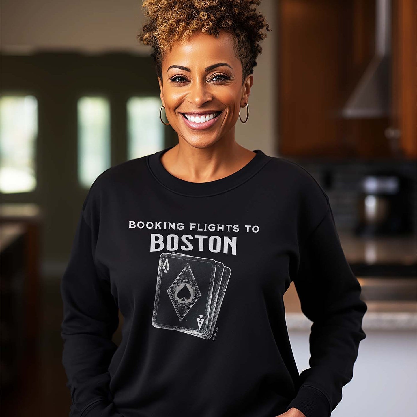 Booking Flights Women's Classic Fit Sweatshirt