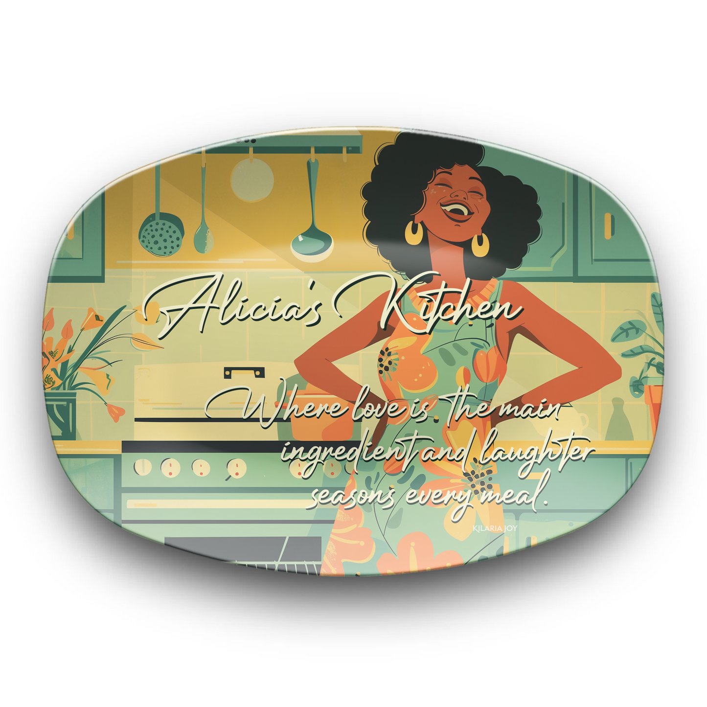 Seasoned With Love Personalized Large Serving Platter