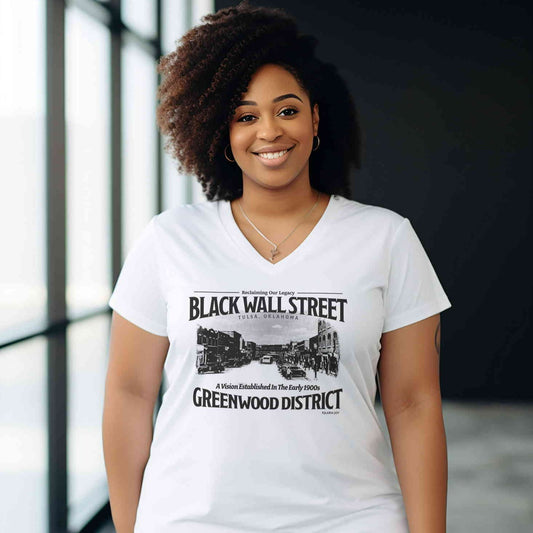 Greenwood Women's Premium V-neck T-shirt