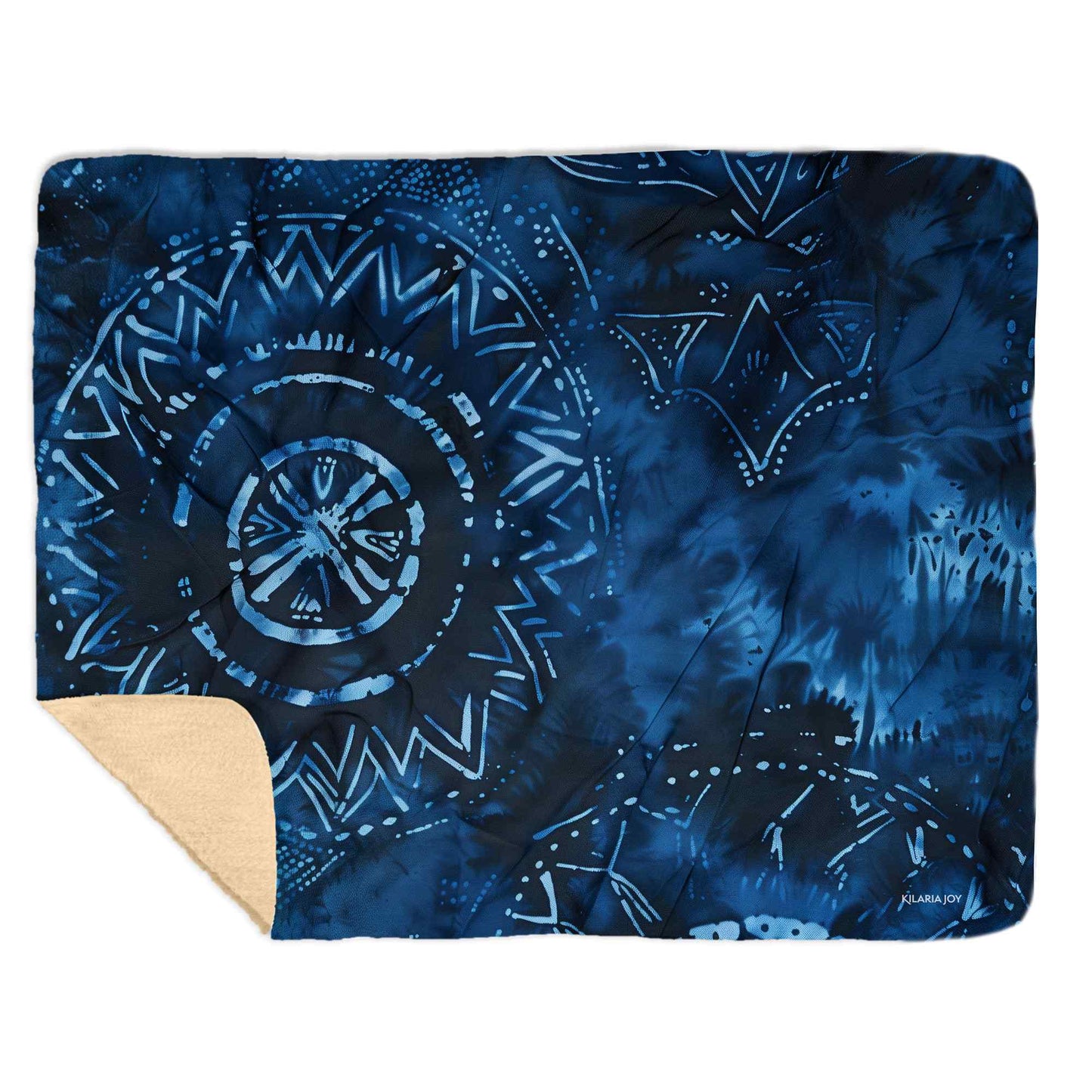 Batik Nights Snuggly Sherpa Baby Blanket, 40"x30"