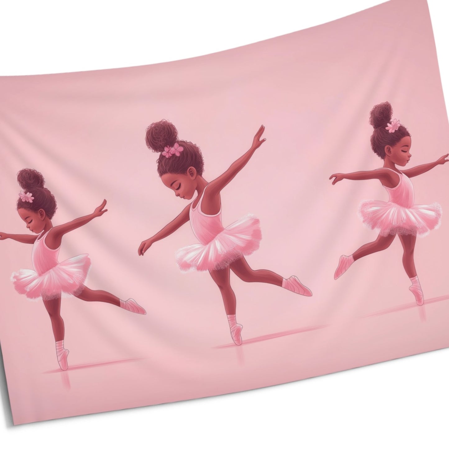 Tiny Twirls Girl's Wall Tapestry