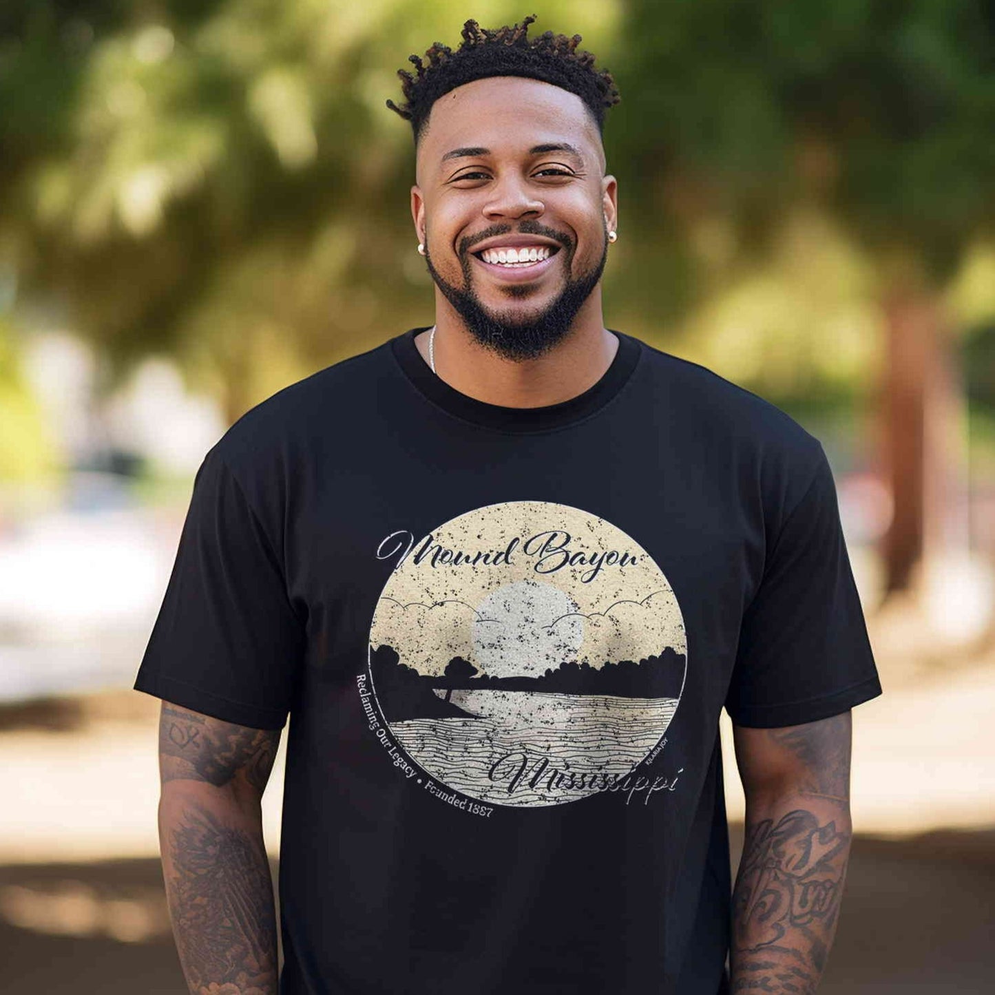 Mound Bayou Men's Classic Modern Fit T-Shirt