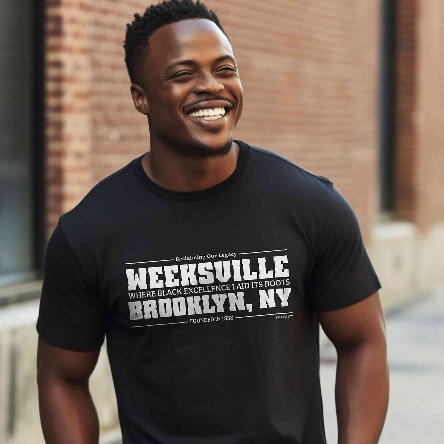 Weeksville Men's Classic Modern Fit T-Shirt