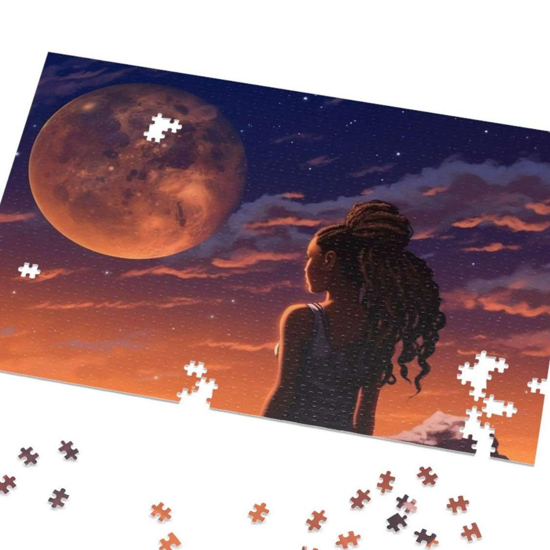Spatial Solitude Jigsaw Puzzle (30, 110, 500,1000-Piece)