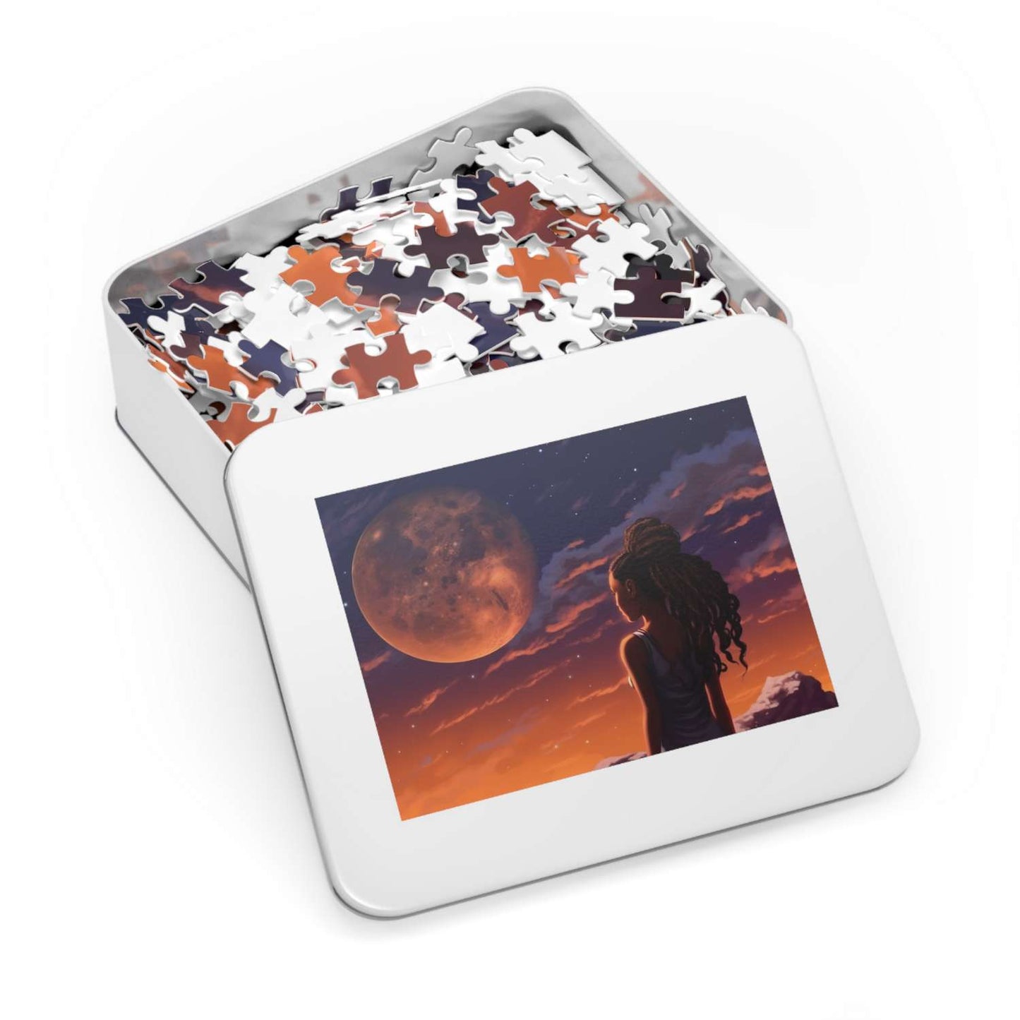 Spatial Solitude Jigsaw Puzzle (30, 110, 500,1000-Piece)