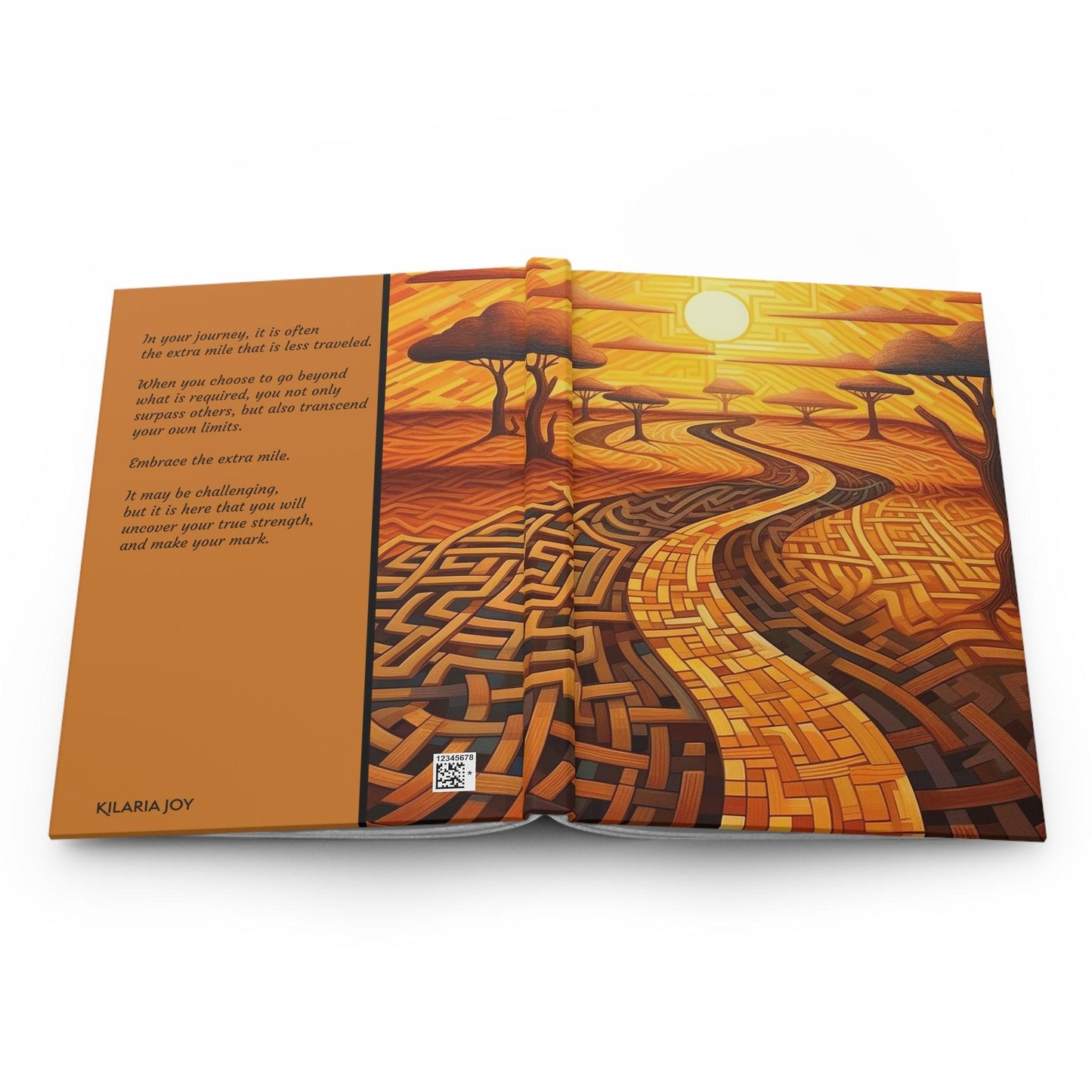 Extra Mile Hardcover Journal