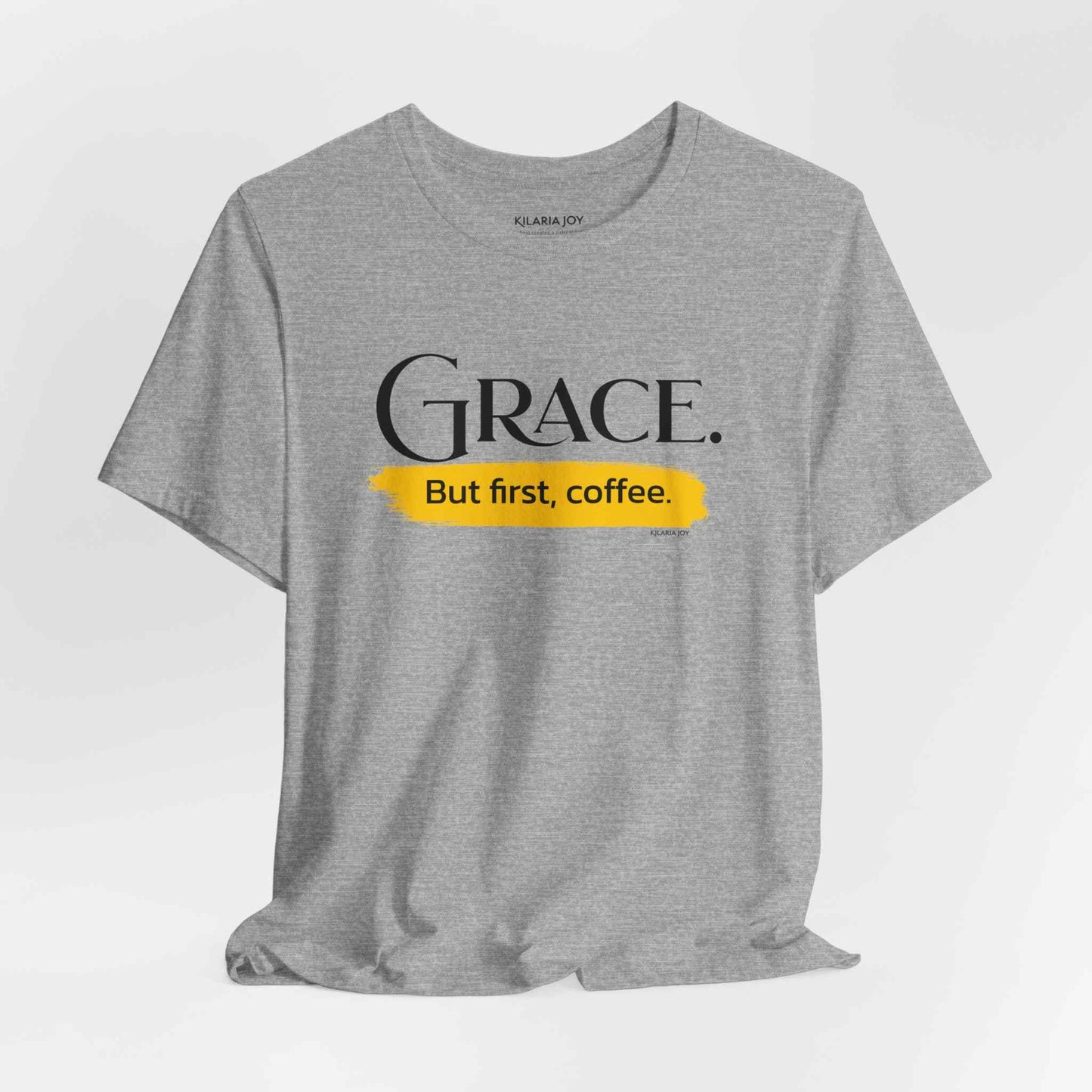 Grace. But First Coffee Women's Classic Modern Fit T-Shirt