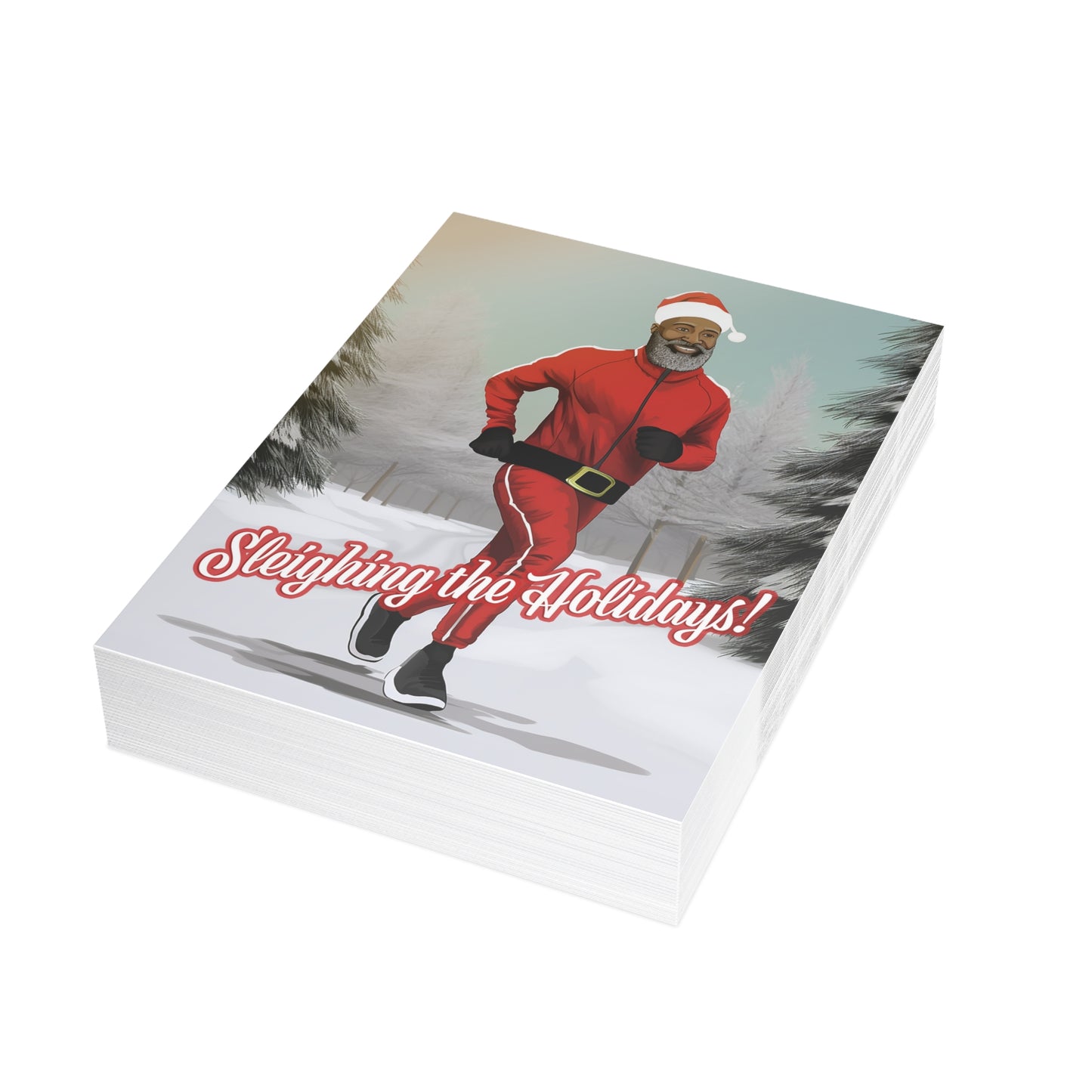 Sleighing the Holidays - Greeting Cards (10, 30, and 50pcs)