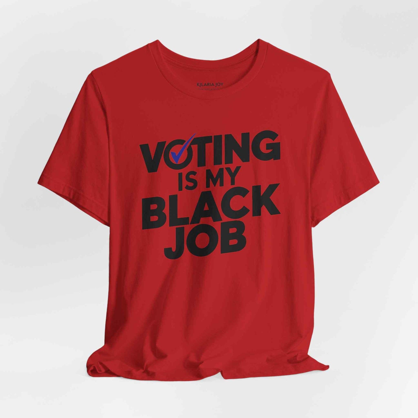 Voting Is My Black Job Men's Classic Modern Fit T-Shirt