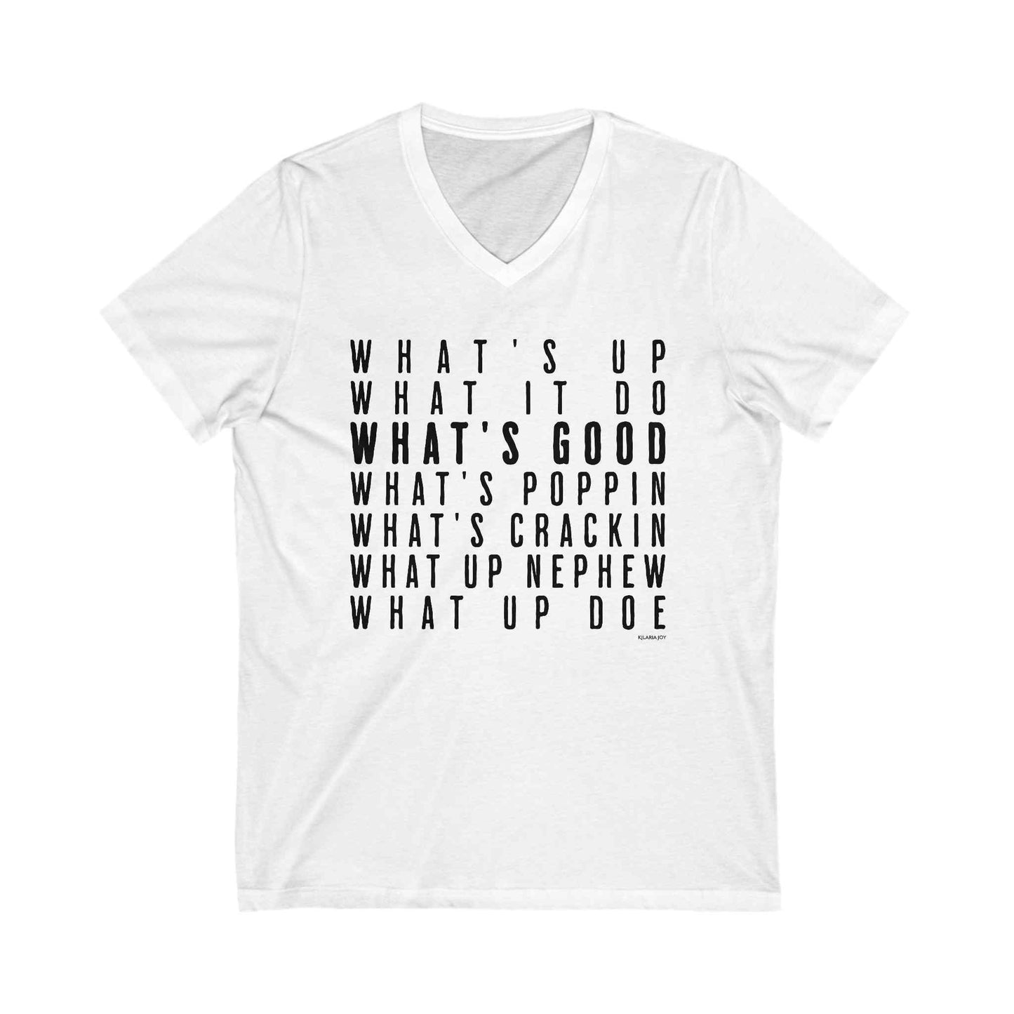 What's Good Women's Premium V-neck T-shirt