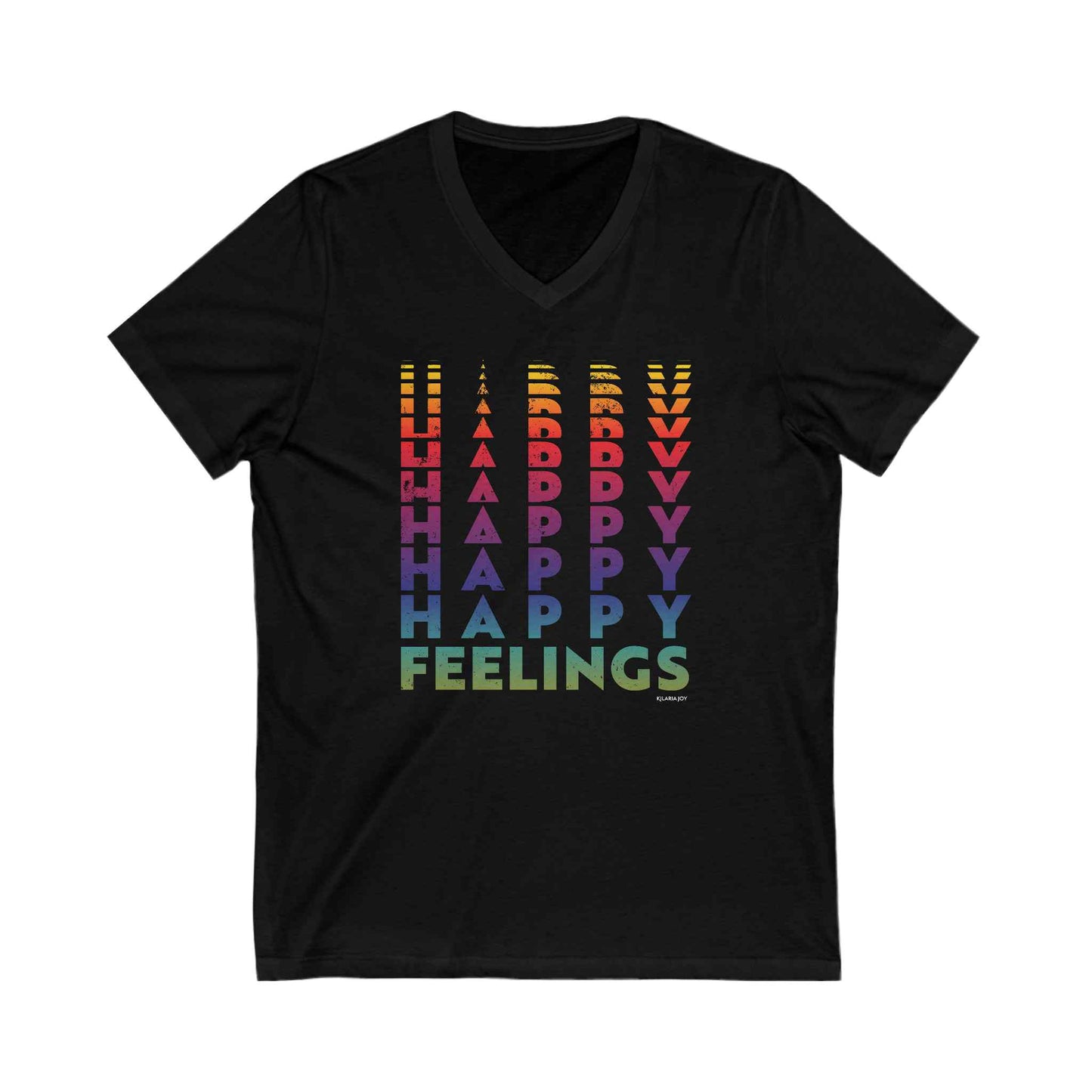 Happy Feelings Women's Premium V-neck T-shirt