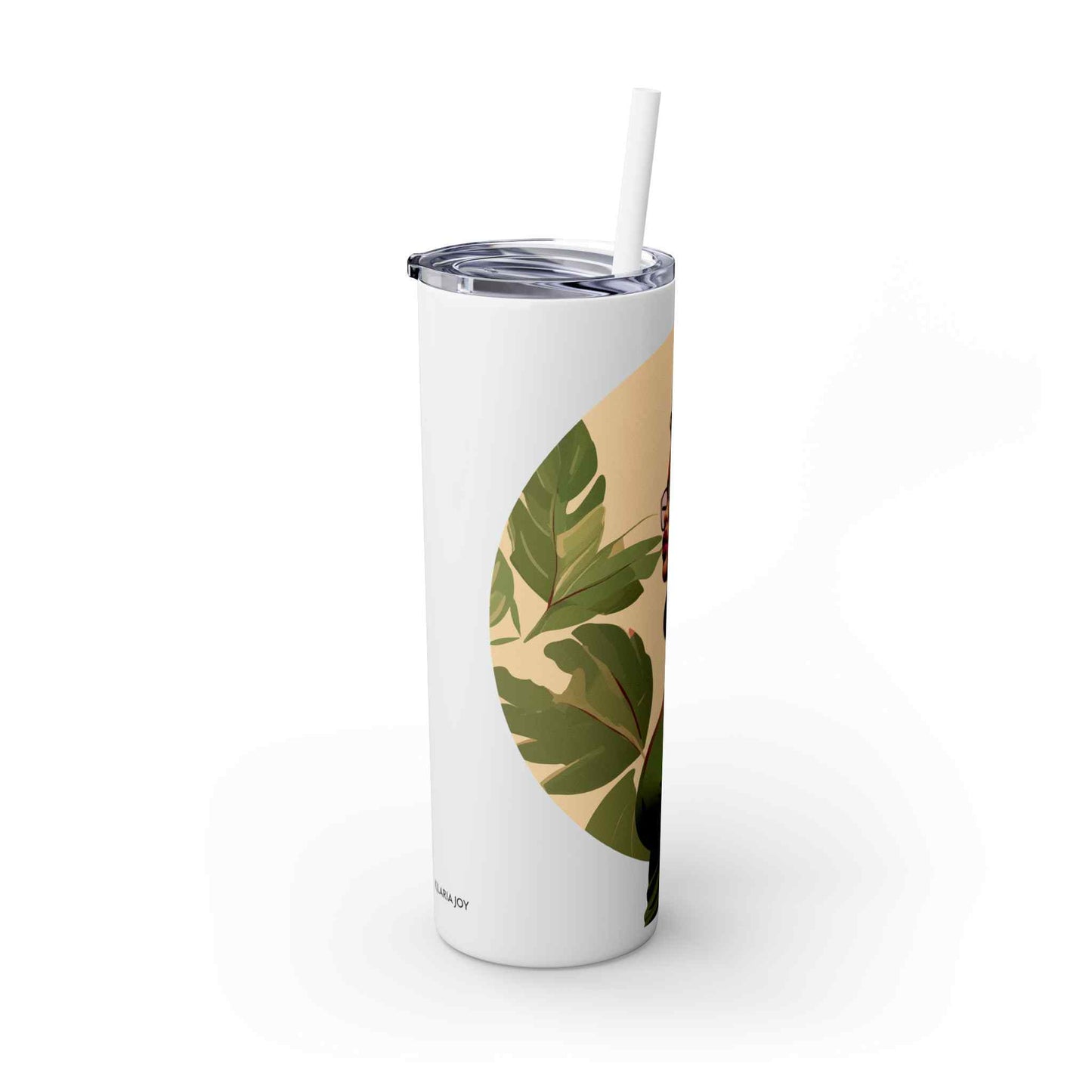 Sage Wisdom Skinny Tumbler with Straw, 20oz