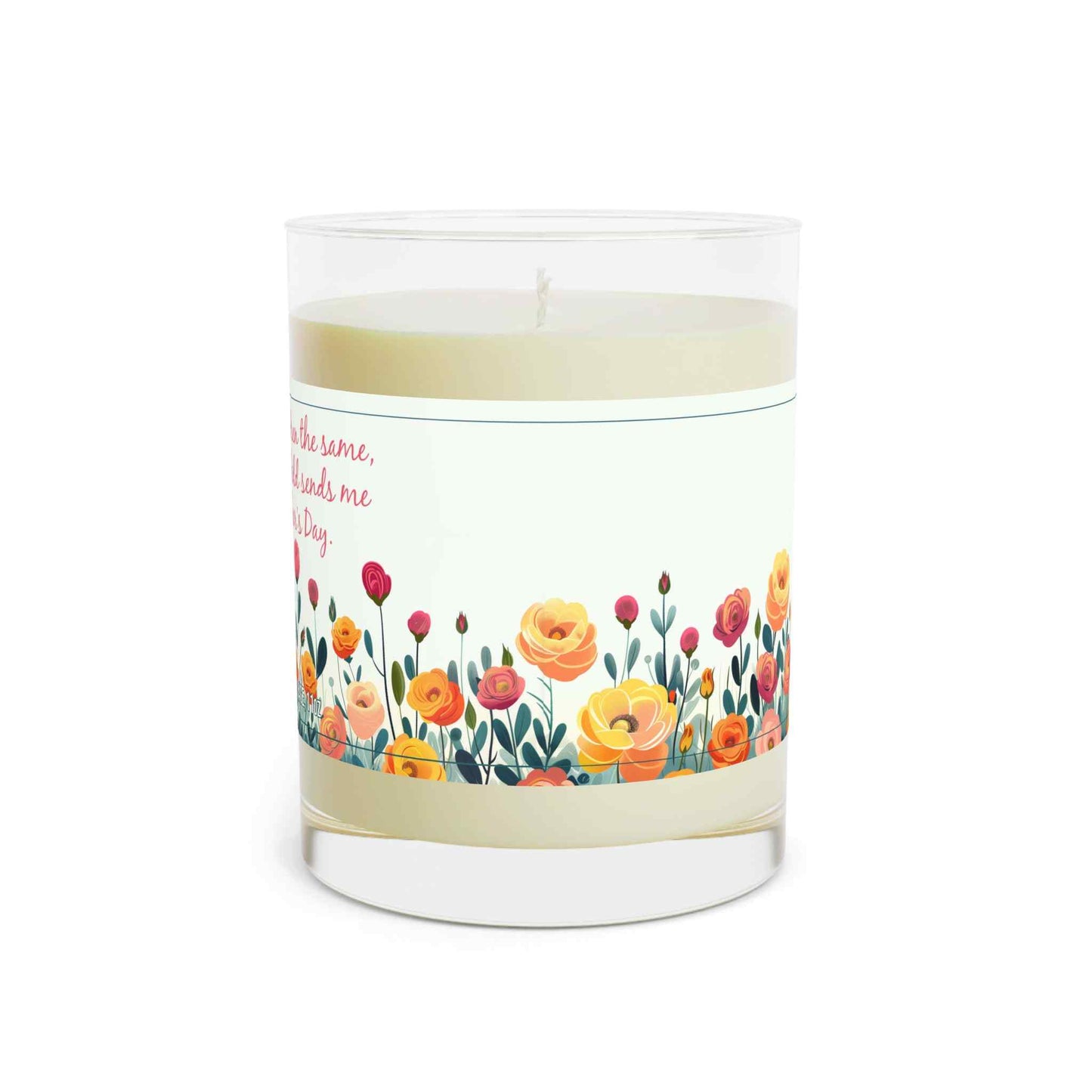 Mama's Favorite Premium 11oz Scented Glass Candle