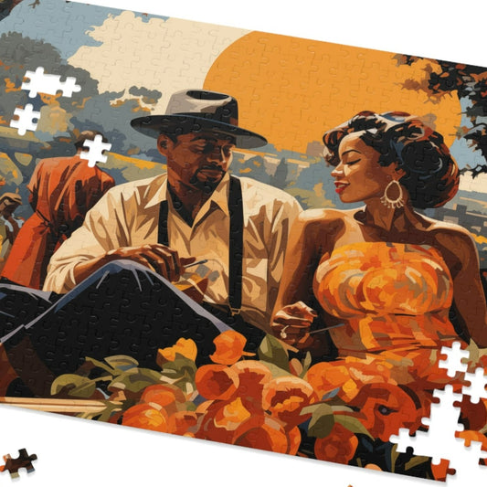 Courting Conversations Jigsaw Puzzle (30, 110, 500,1000-Piece)