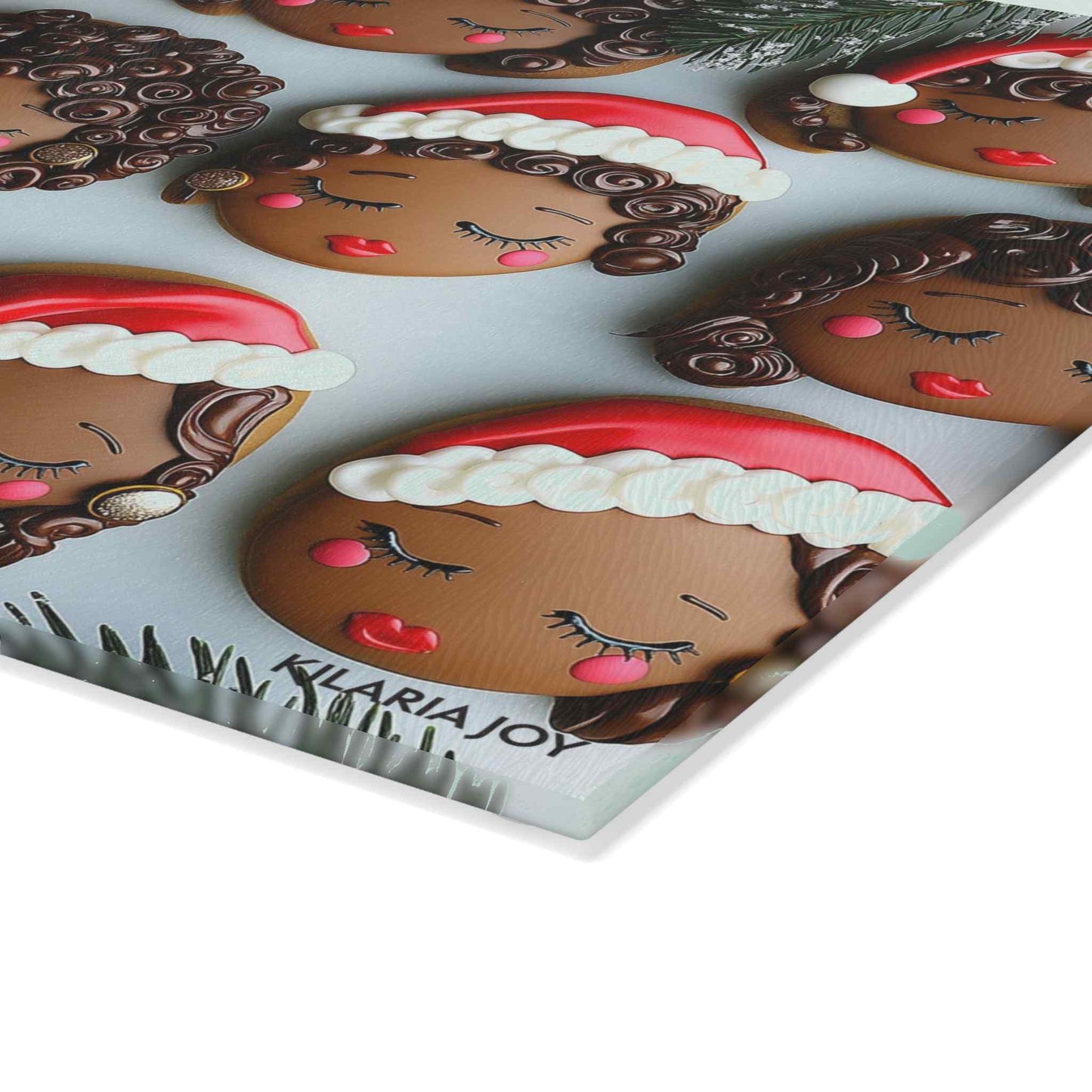 Merry & Fabulous Premium Glass Cutting Board