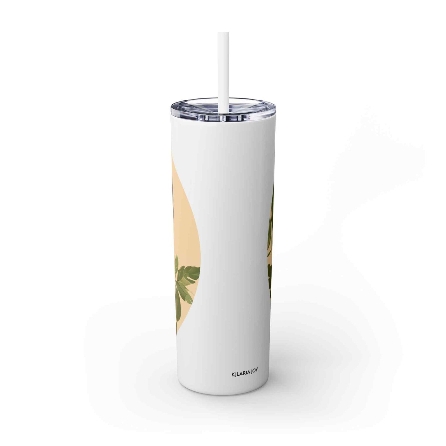 Sage Wisdom Skinny Tumbler with Straw, 20oz