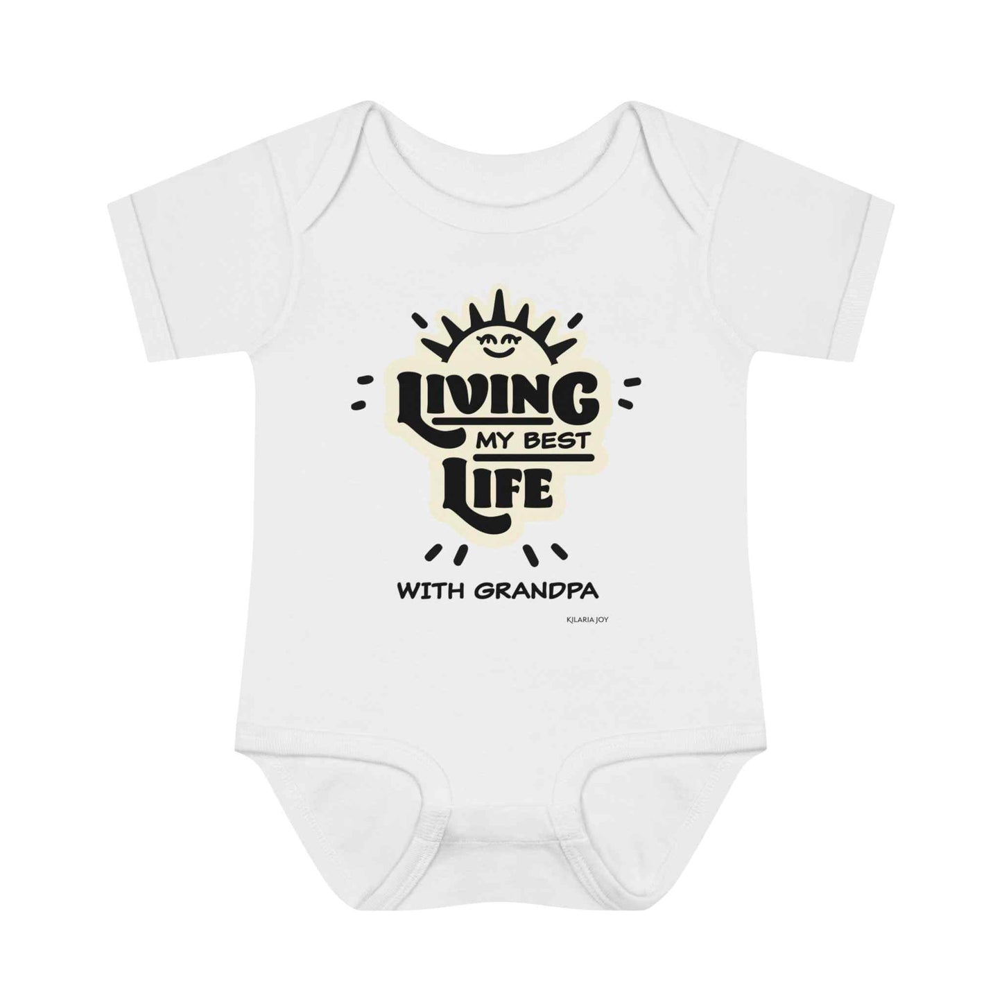 Best Life Grandpa Infant Baby Bodysuit