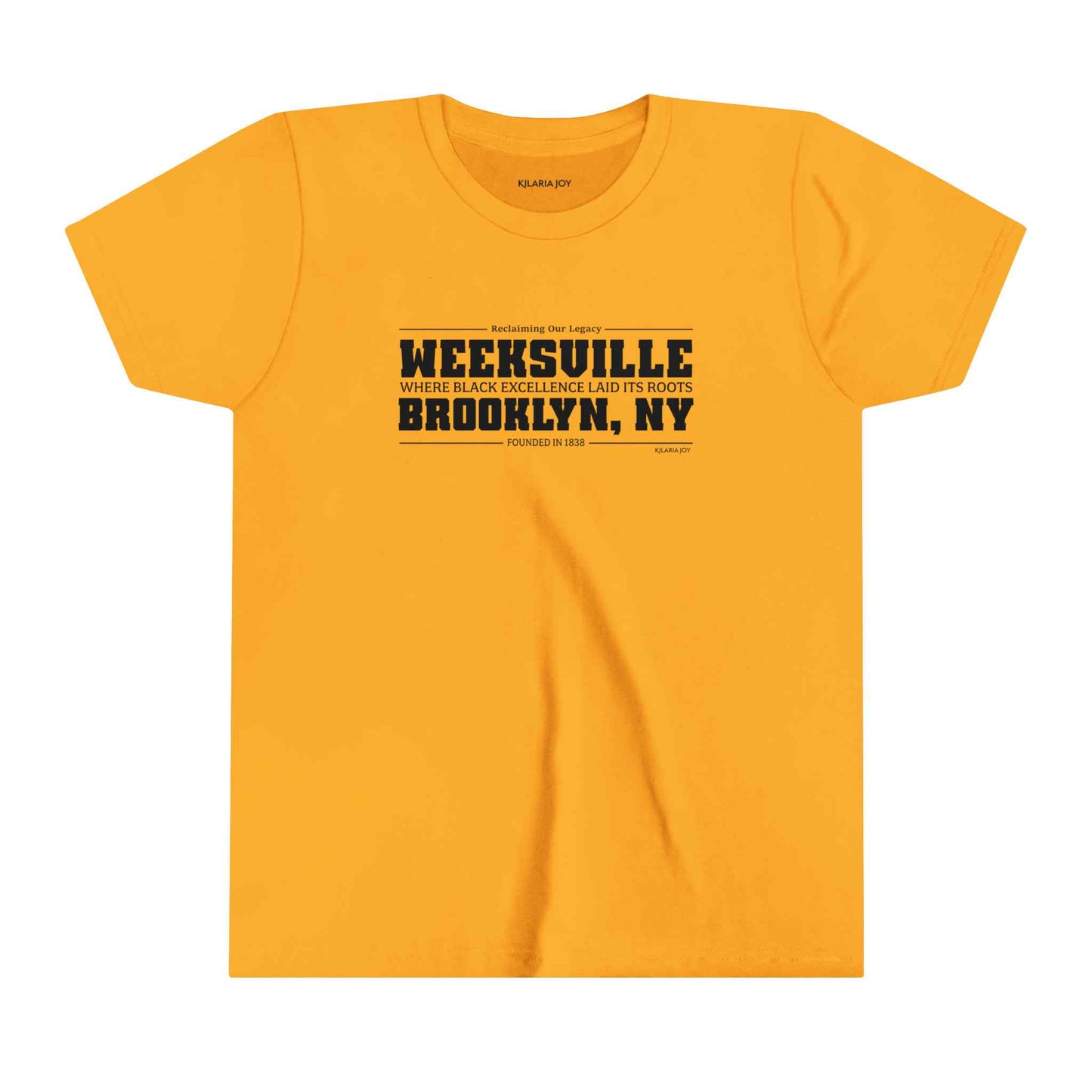 Weeksville Youth Short Sleeve Tee