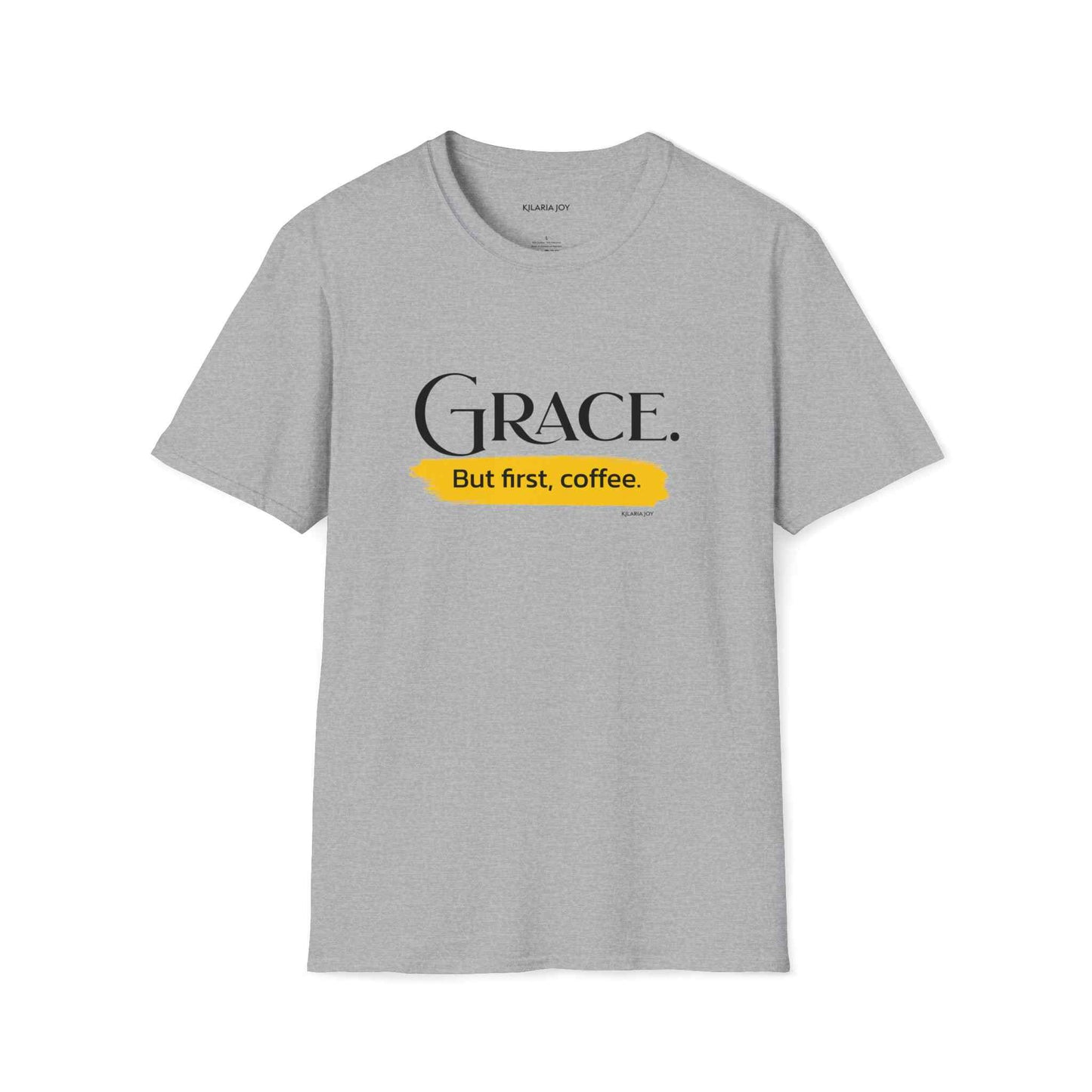 Grace. But First Coffee Women's Classic Modern Fit T-Shirt