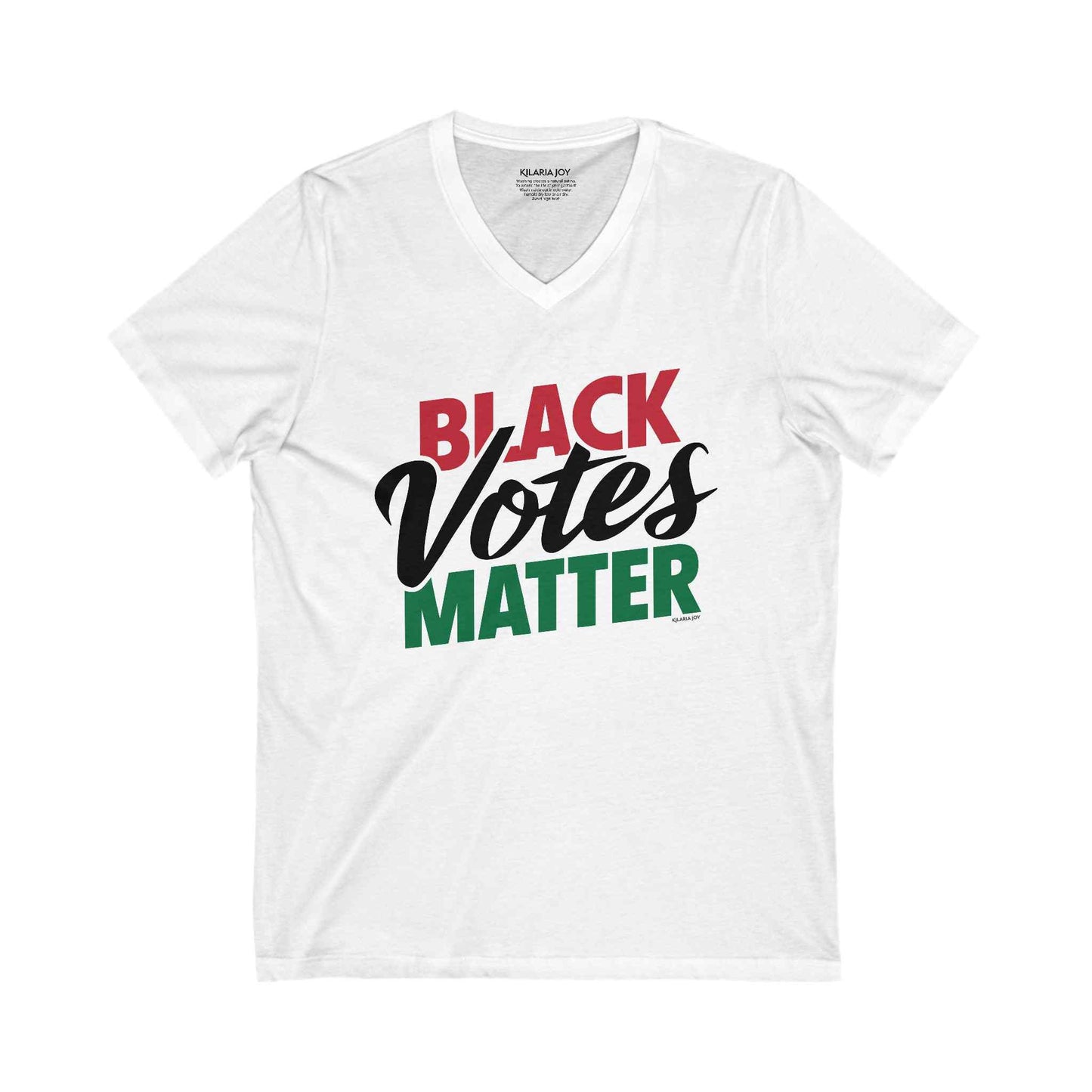 Black Votes Matter Women's Premium V-neck T-shirt