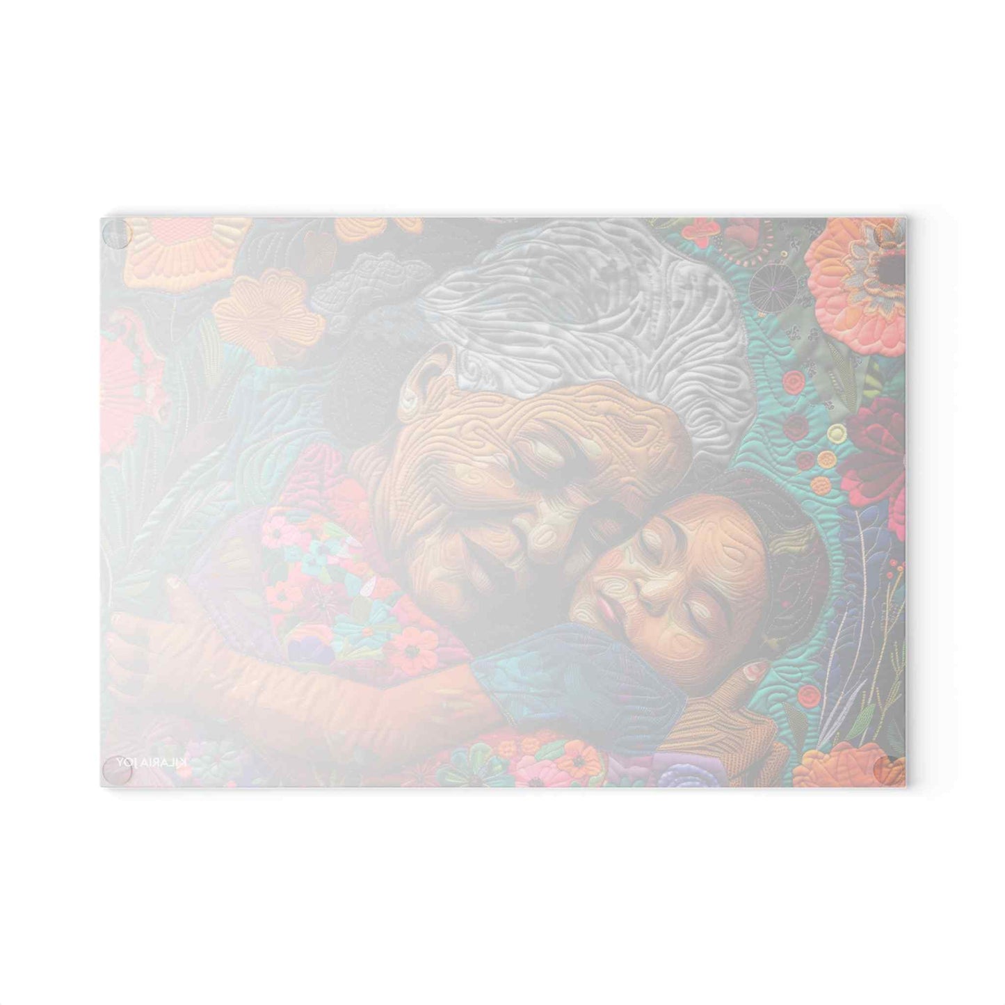 Grandma's Embrace Premium Glass Cutting Board