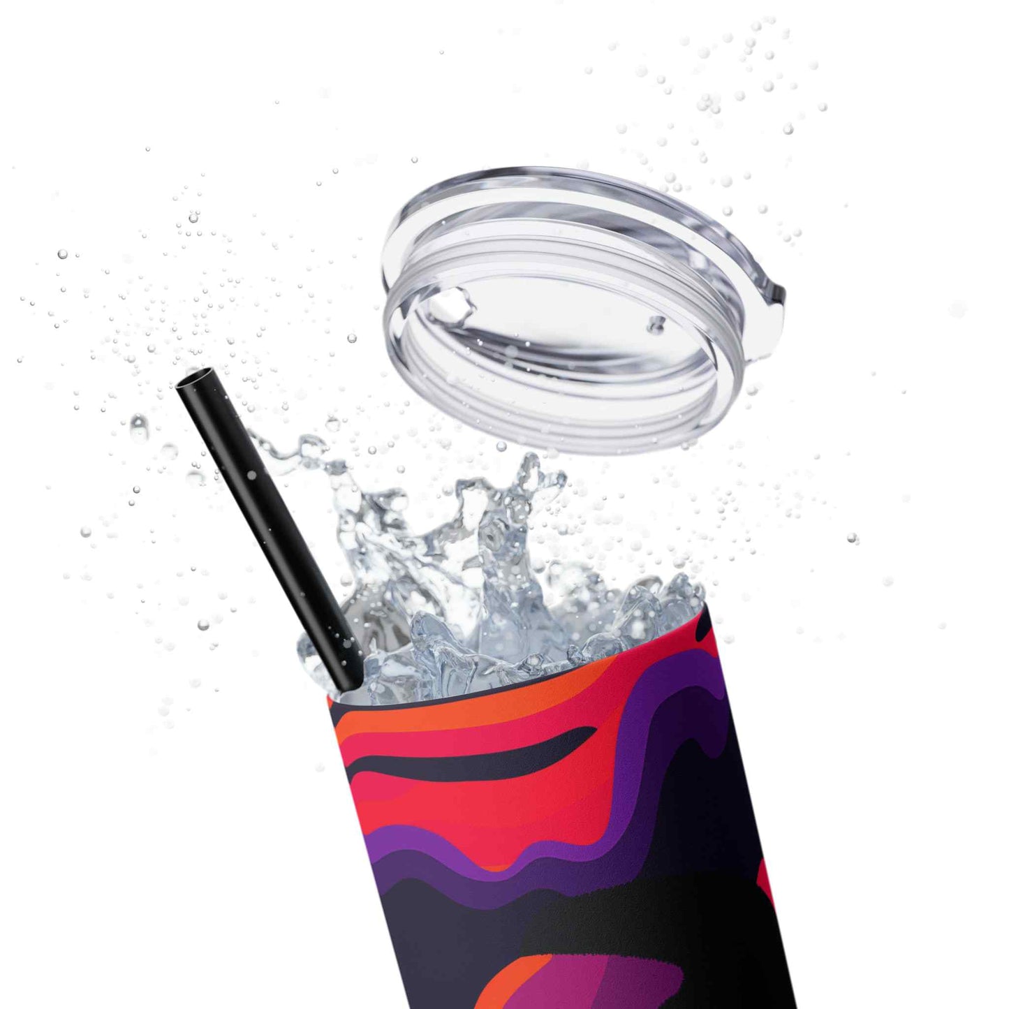 Ambitious Ascent Skinny Tumbler with Straw, 20oz