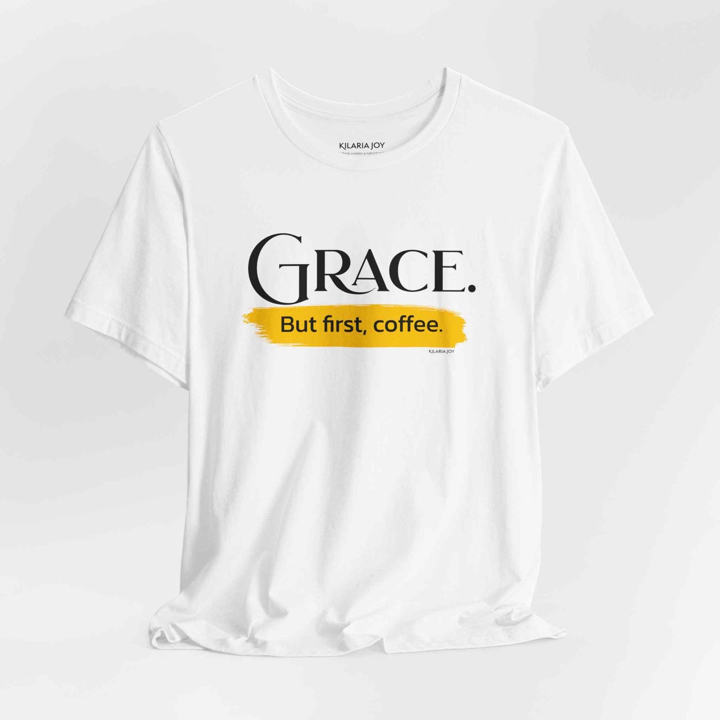 Grace. But First Coffee Women's Classic Modern Fit T-Shirt