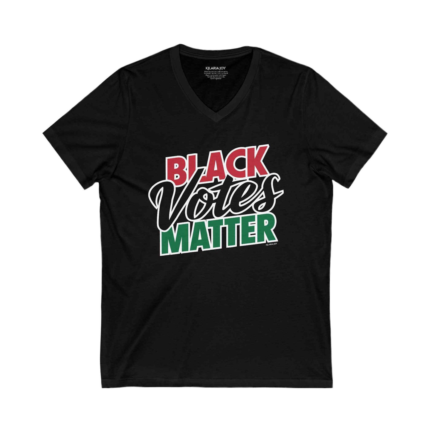 Black Votes Matter Women's Premium V-neck T-shirt