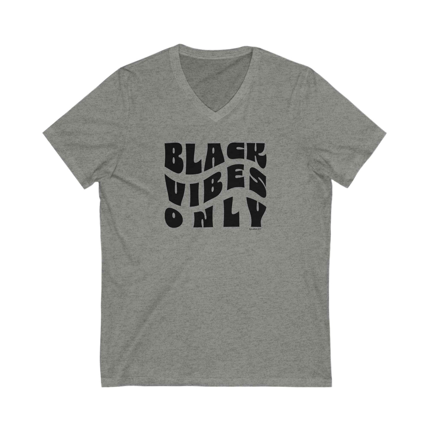 Black Vibes Only Women's Premium V-neck T-shirt