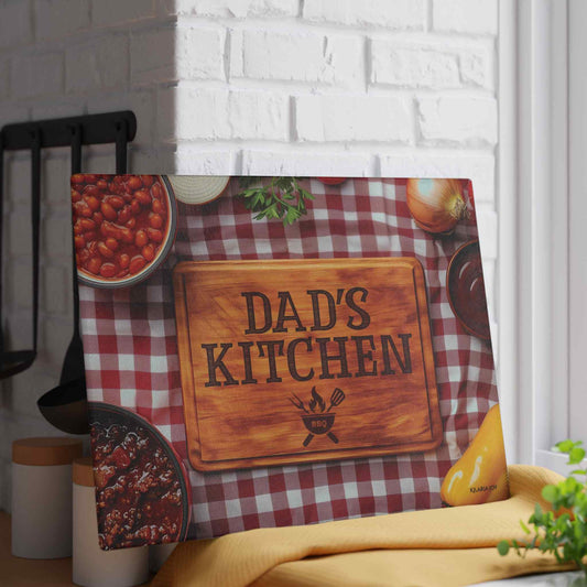 Dad's Kitchen Premium Glass Cutting Board