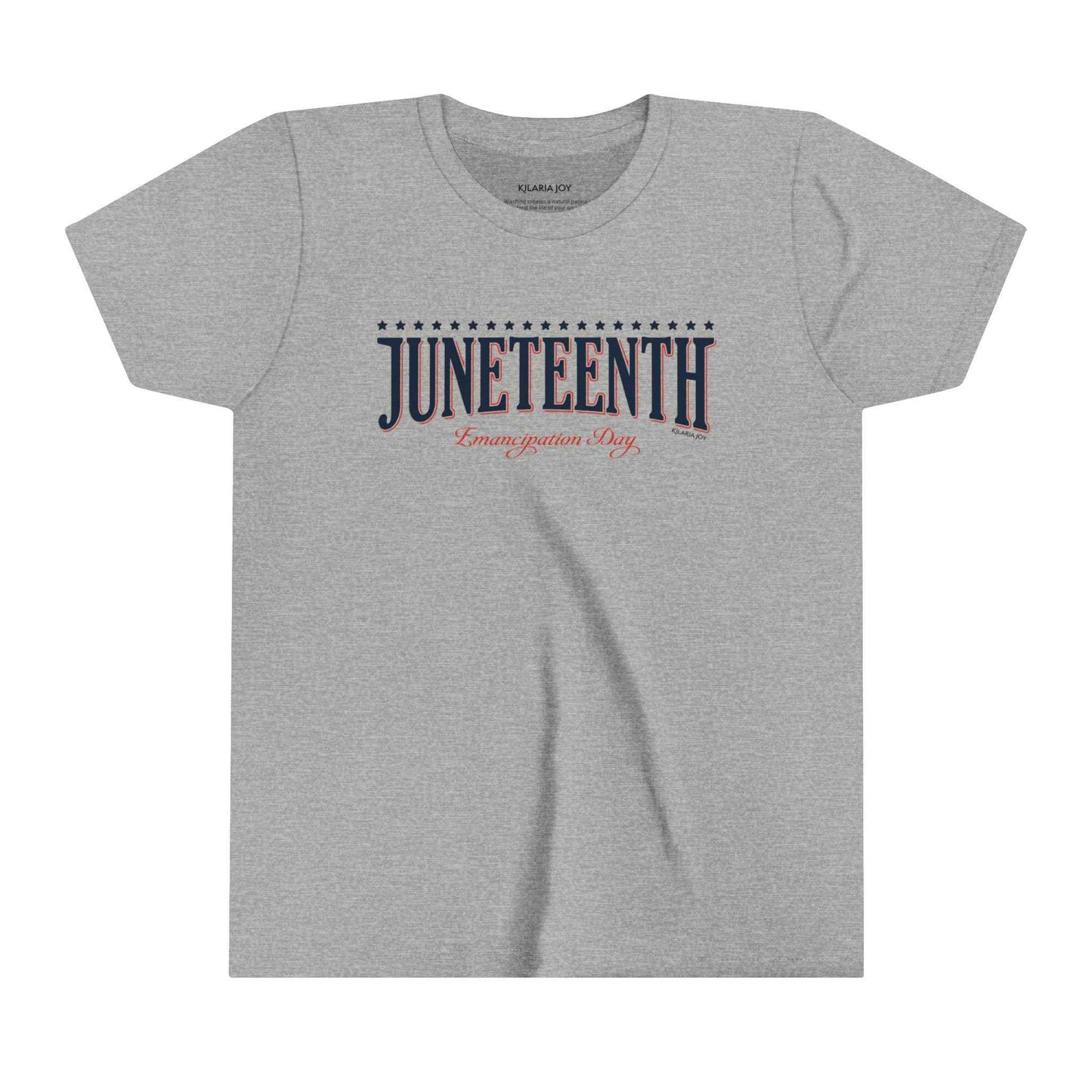 Juneteenth Emancipation Day Youth Short Sleeve Tee