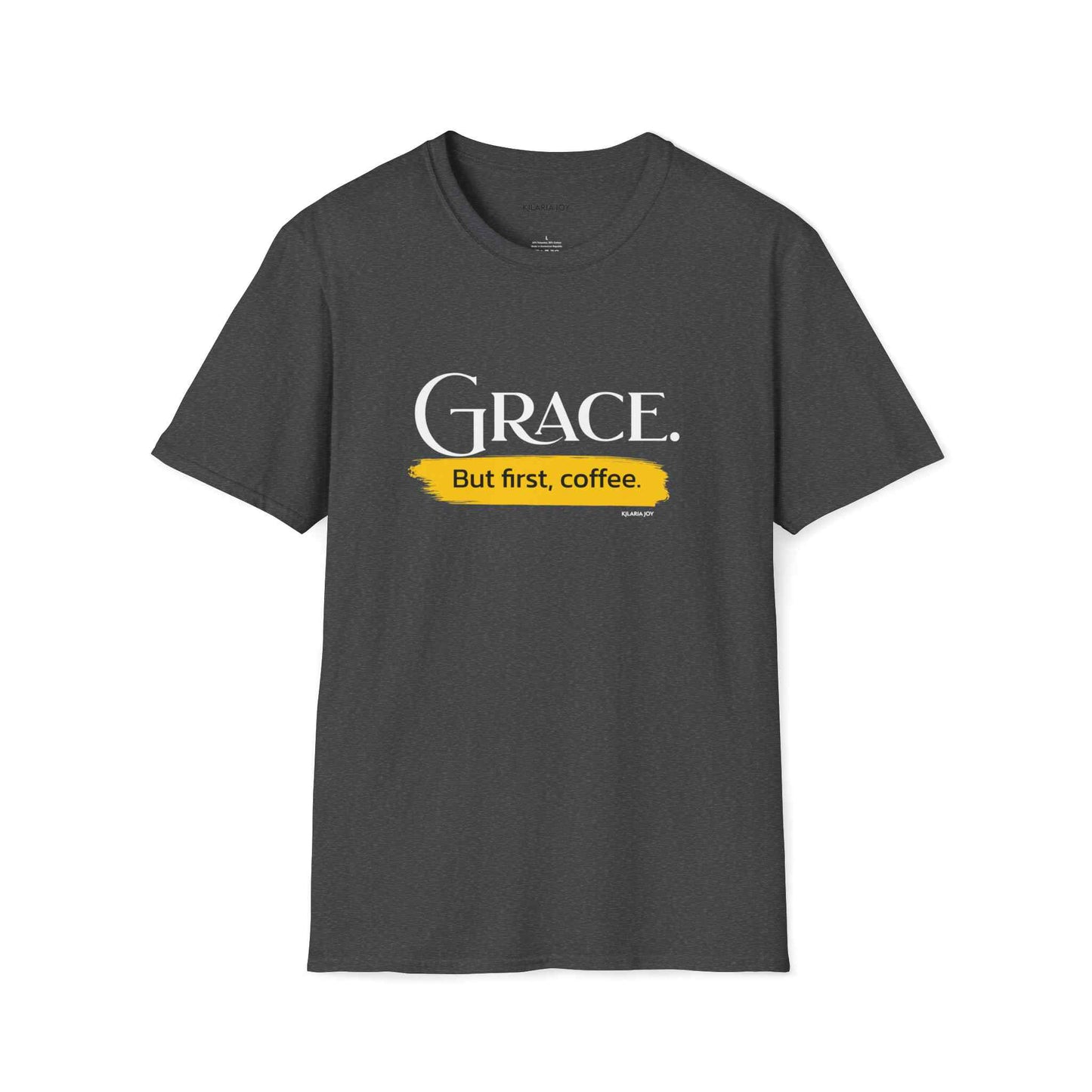 Grace. But First Coffee Women's Classic Modern Fit T-Shirt
