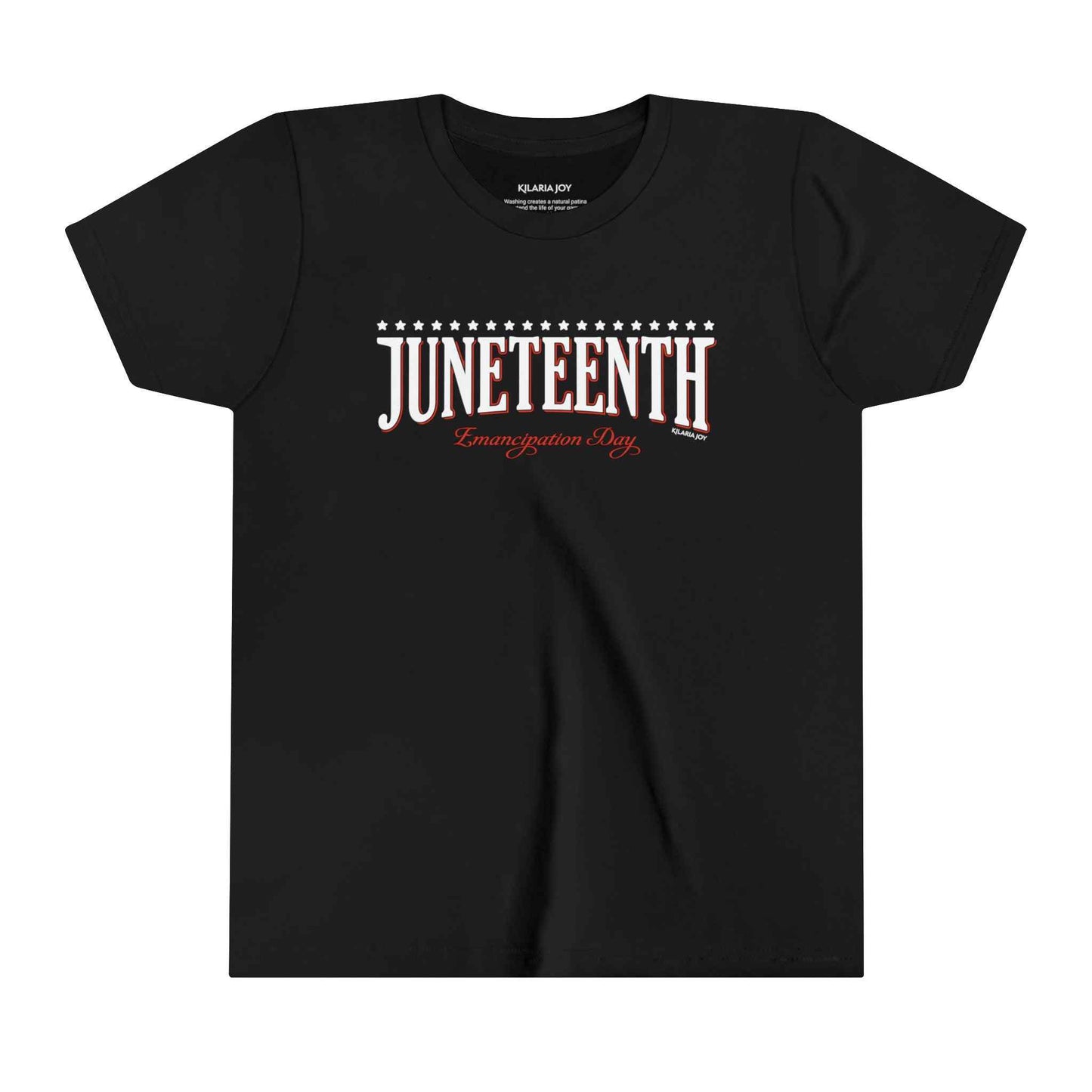 Juneteenth Emancipation Day Youth Short Sleeve Tee