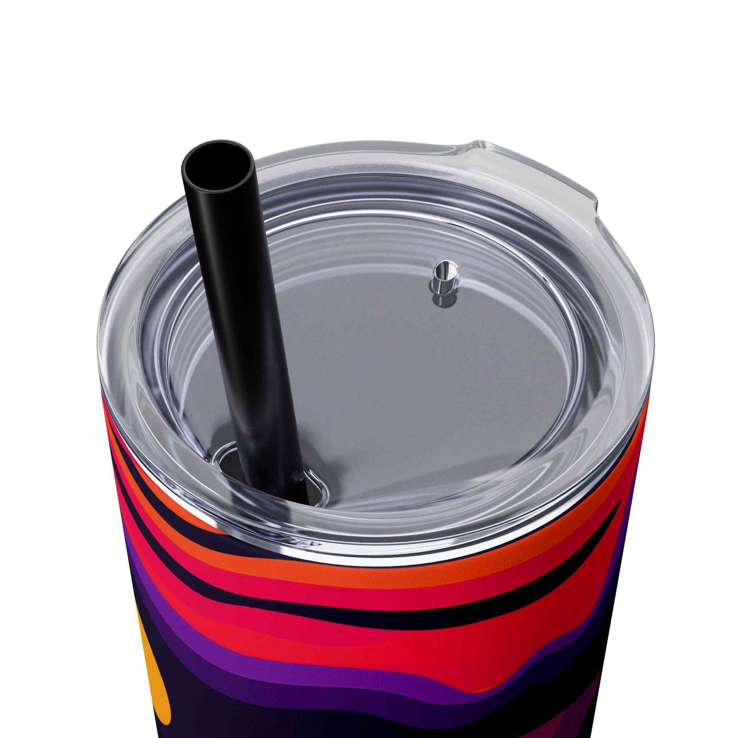 Ambitious Ascent Skinny Tumbler with Straw, 20oz