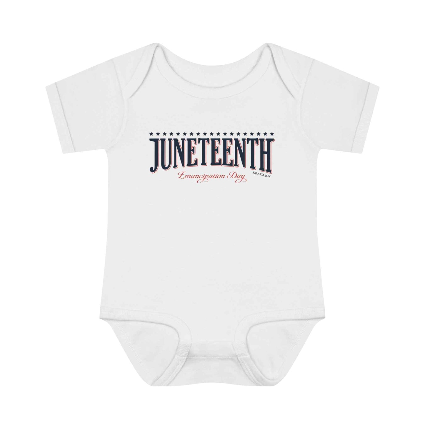 Juneteenth Emancipation Day Infant Baby Bodysuit