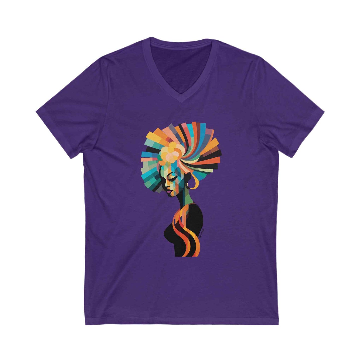 Crown of Colors Women's Premium V-neck T-shirt