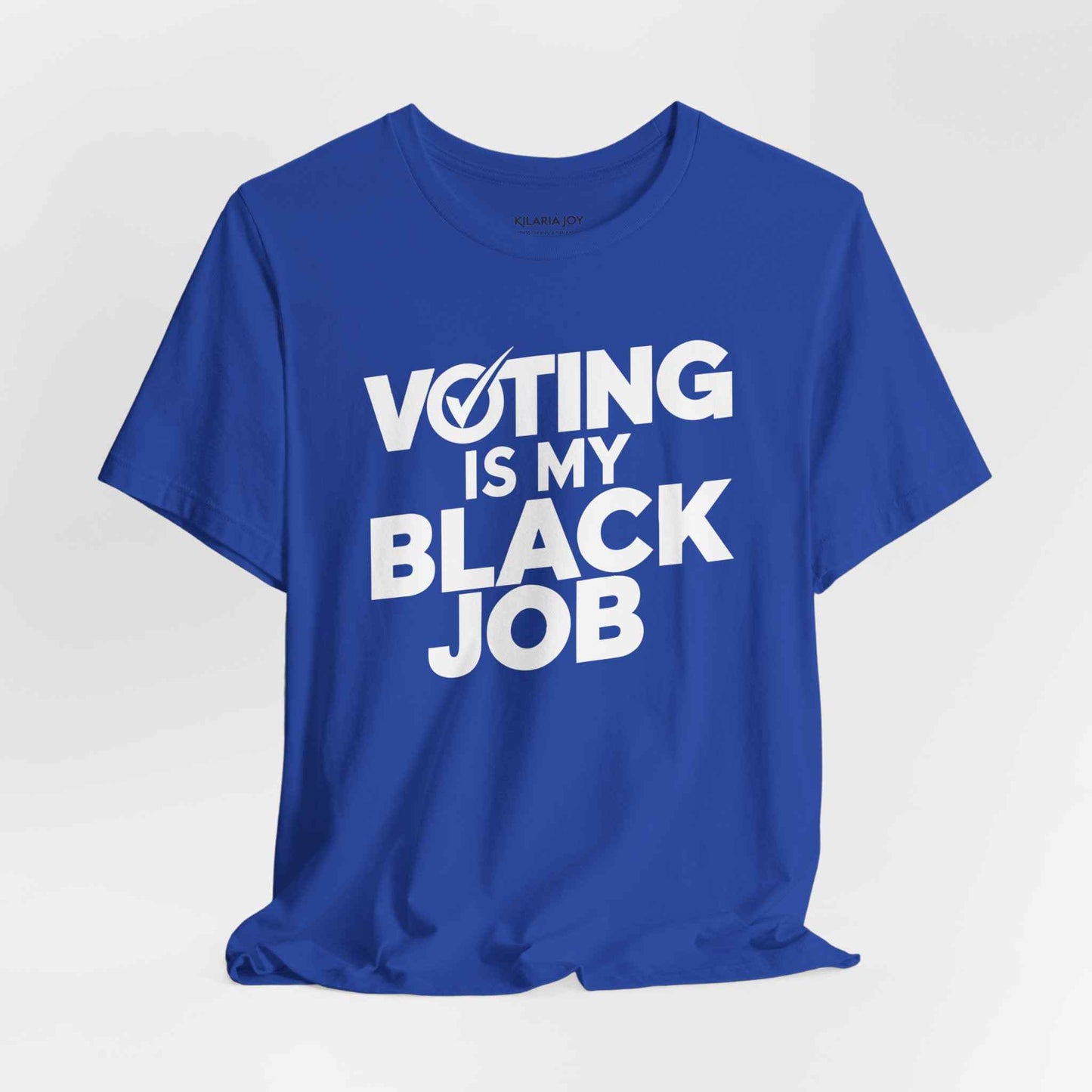 Voting Is My Black Job Men's Classic Modern Fit T-Shirt